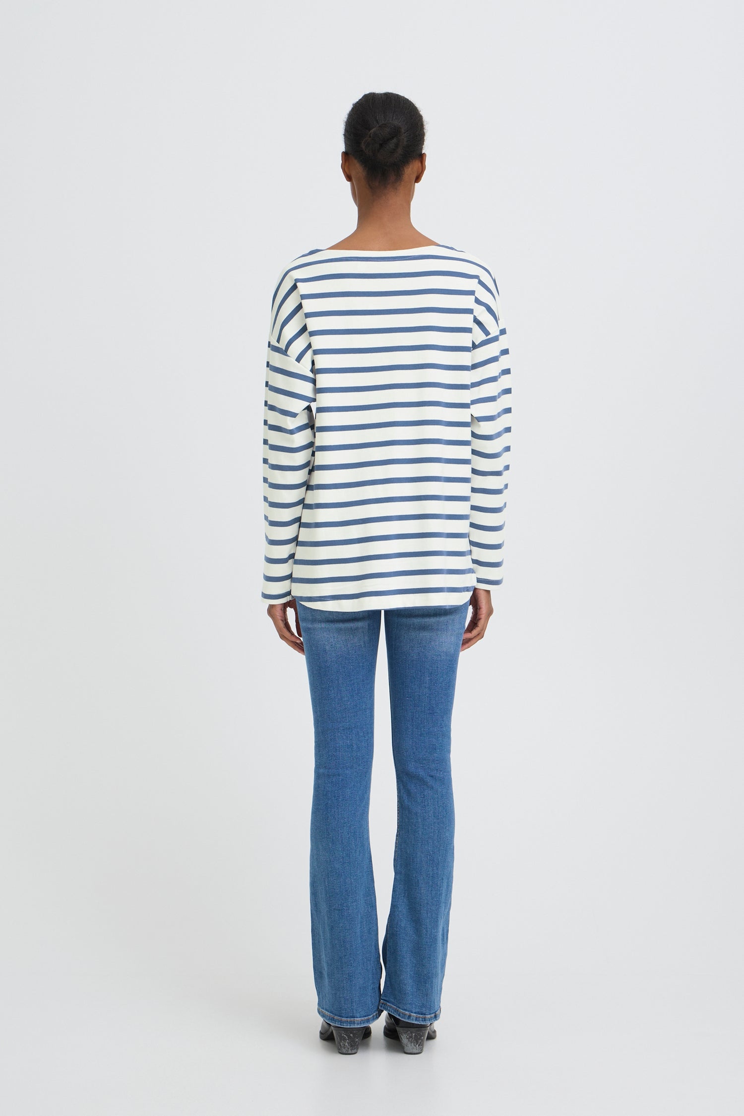 B.Young Ramsi Long Sleeve Stripe T-Shirt
