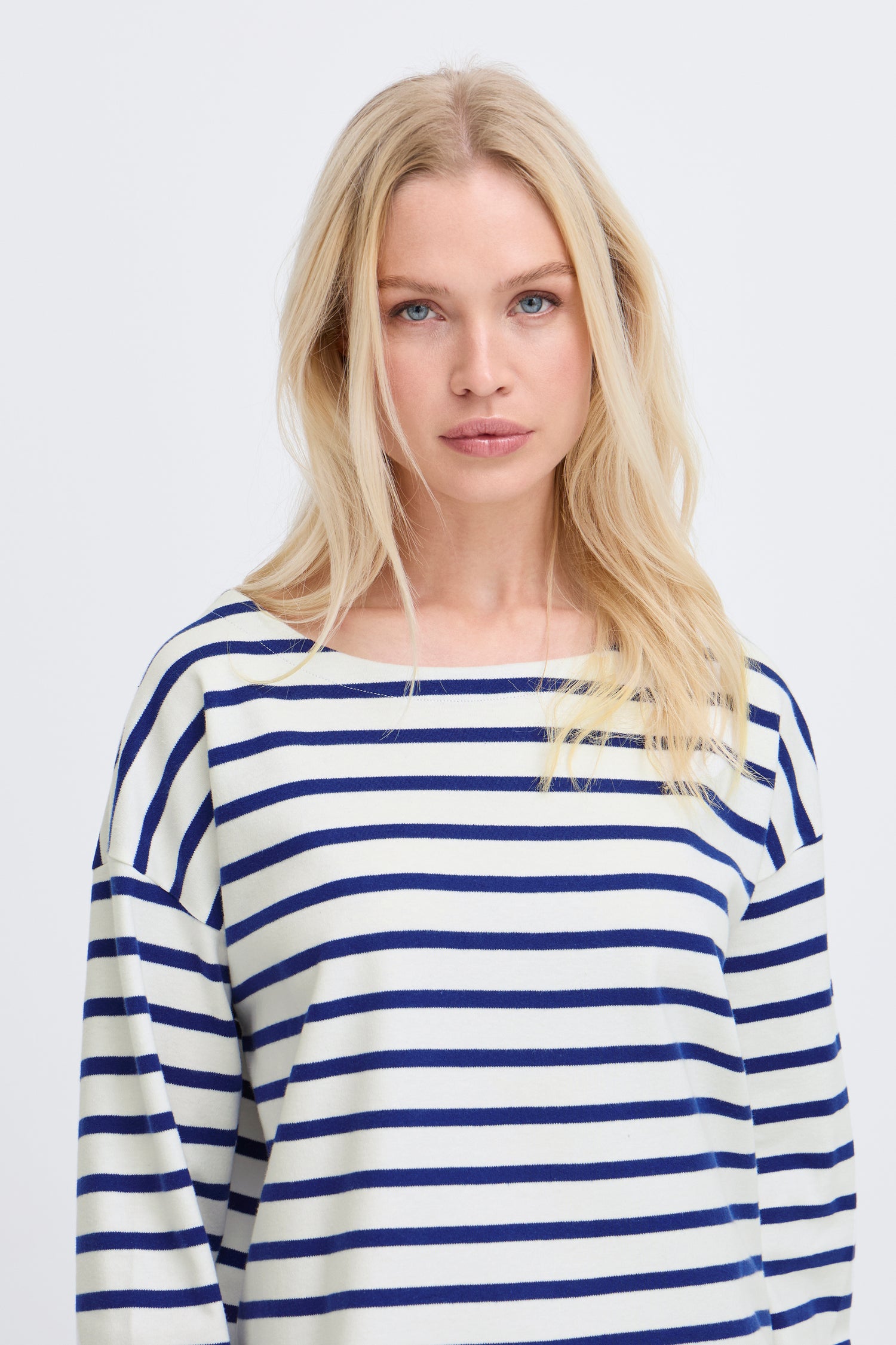 B.Young Ramsi Long Sleeve Stripe T-Shirt