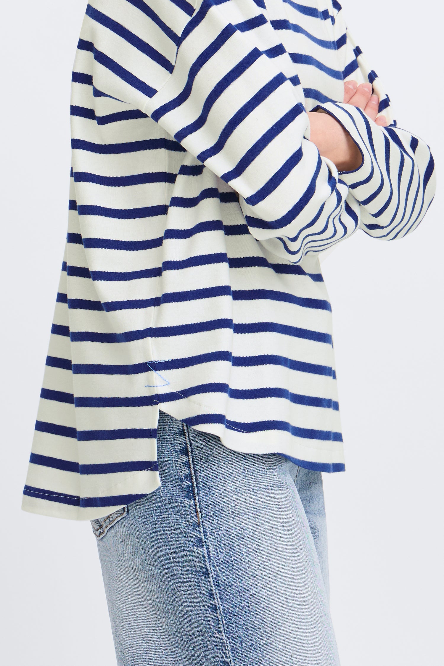 B.Young Ramsi Long Sleeve Stripe T-Shirt