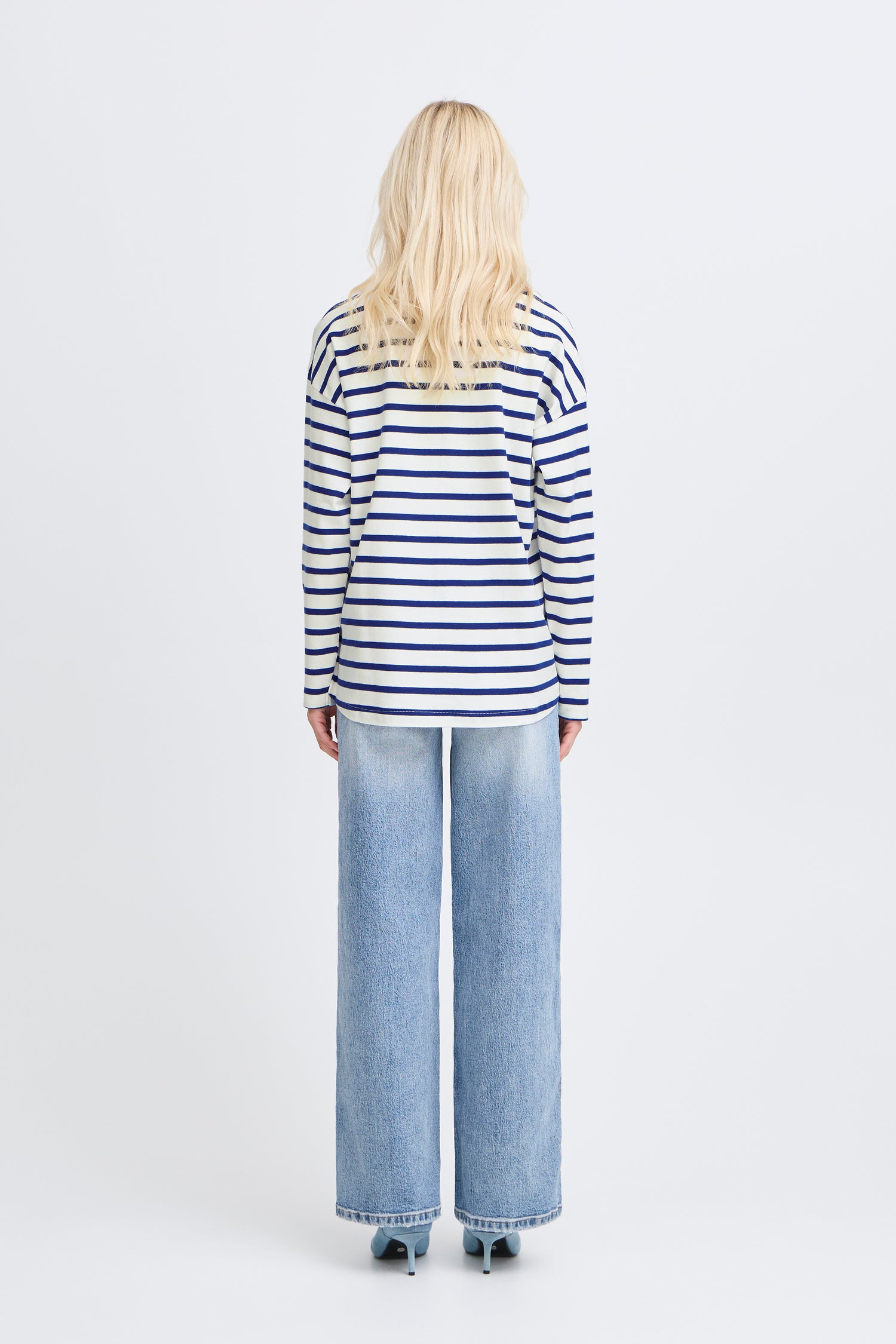 B.Young Ramsi Long Sleeve Stripe T-Shirt