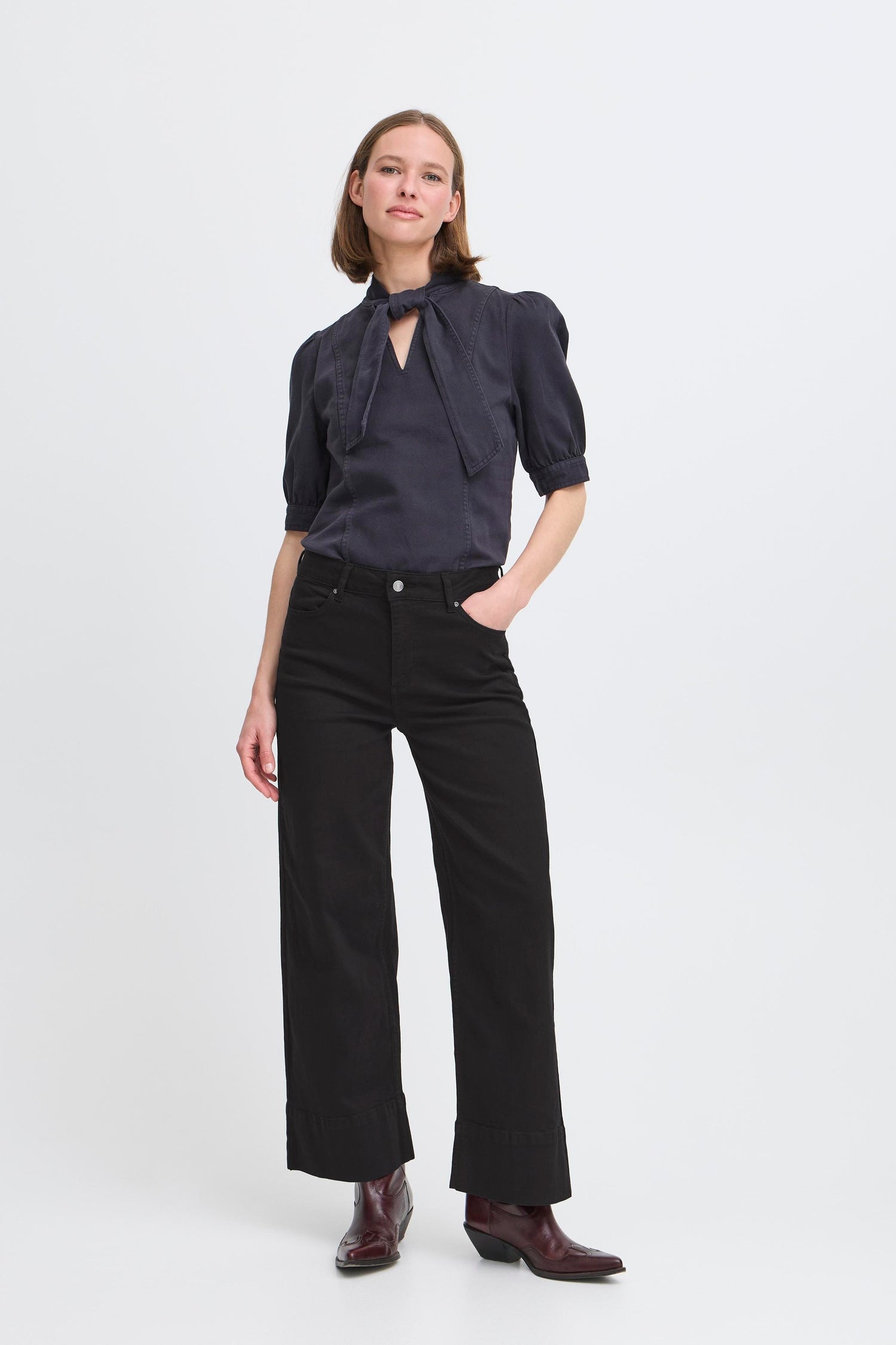 B. Young Lydia Wide Leg Jeans