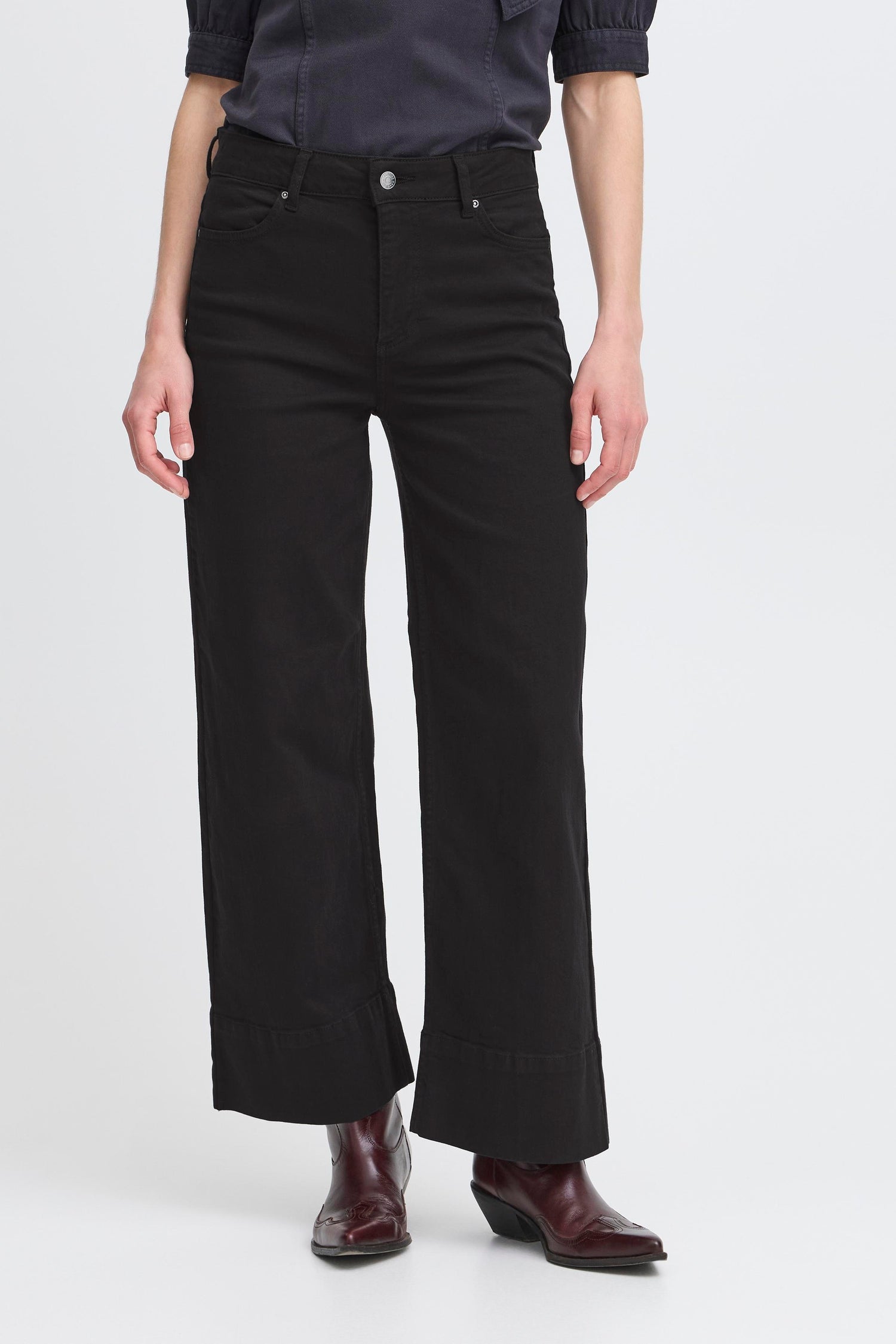 B. Young Lydia Wide Leg Jeans