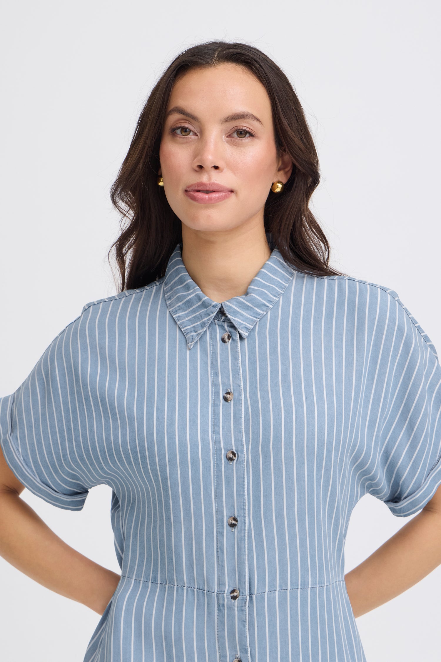 B. Young Kosmo Button Dress