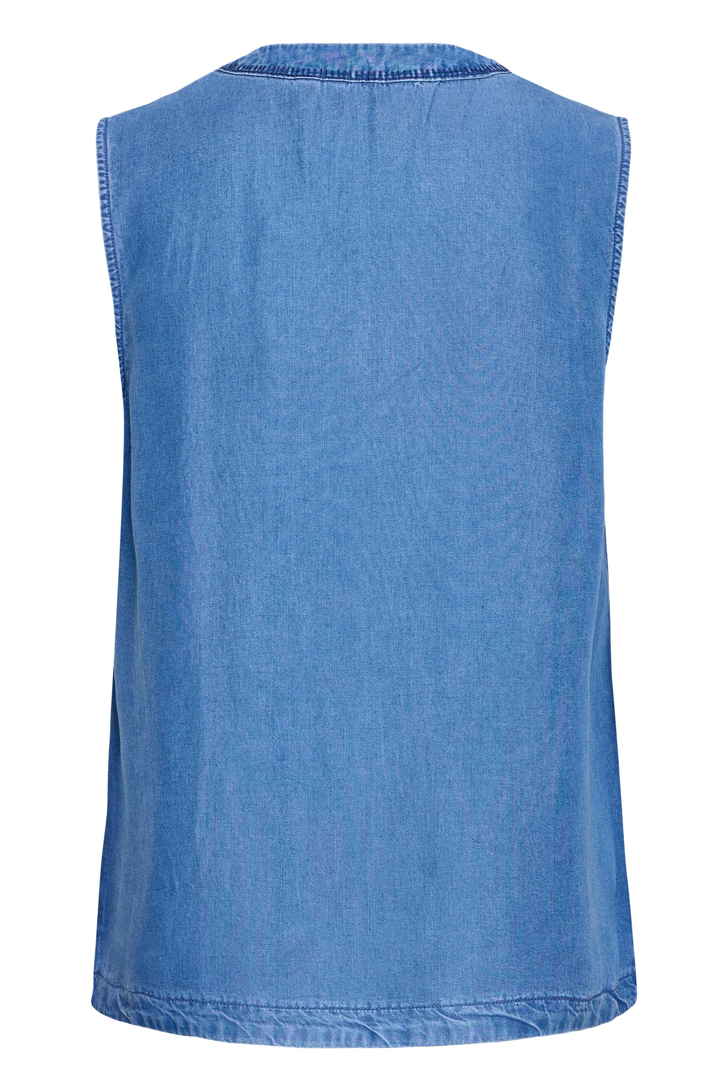 B. Young Kosmo Sleeveless Embroidered Shirt