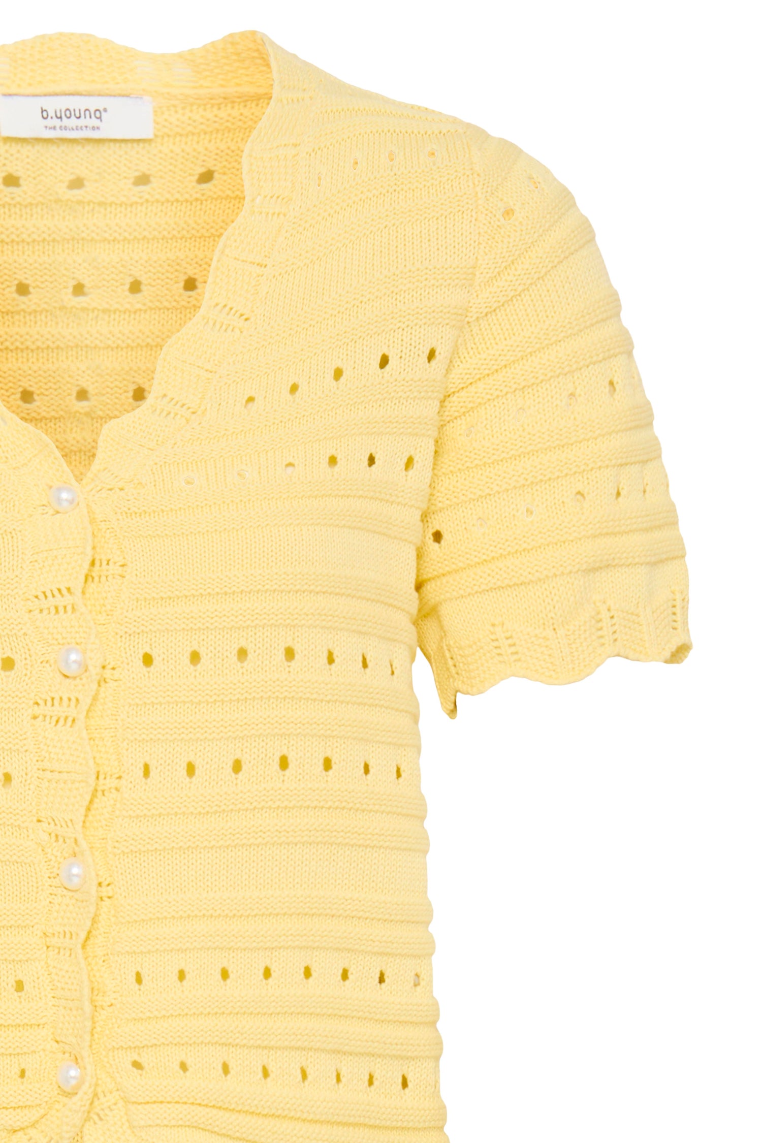 B. Young Naski Short Sleeve Cardigan