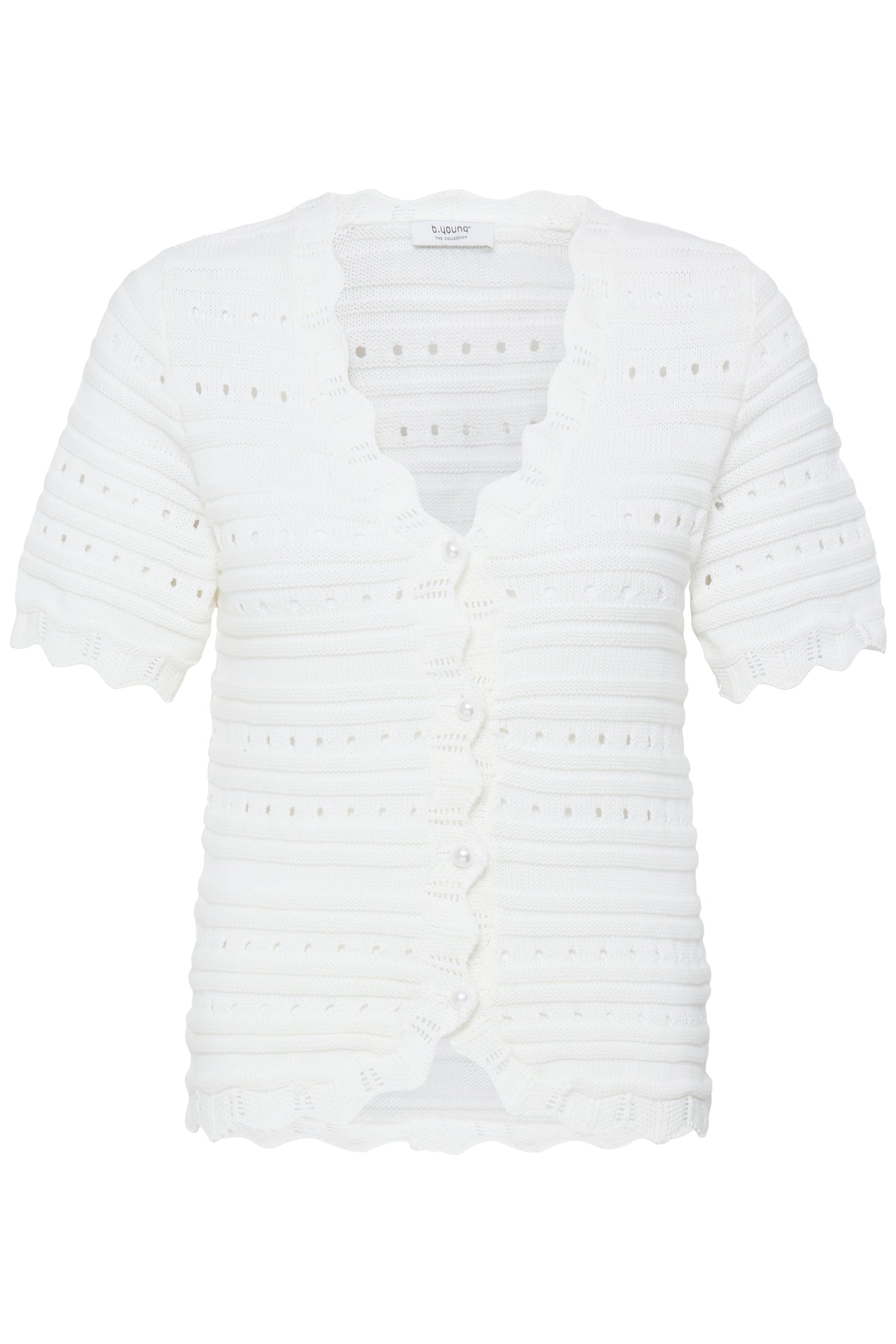 B. Young Naski Short Sleeve Cardigan