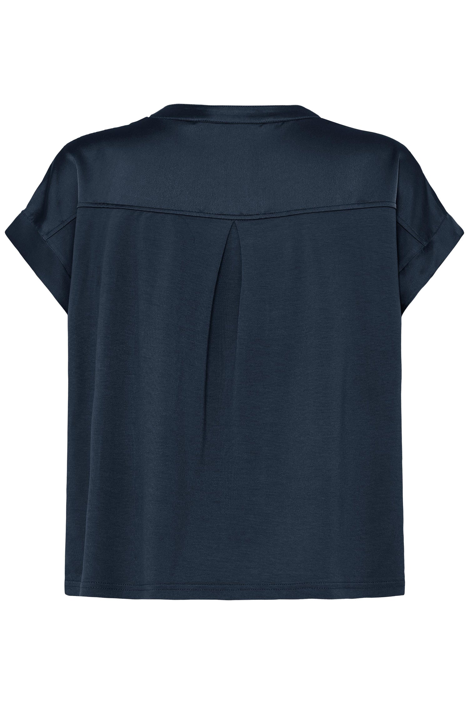 B. Young Selita V Placket Neck Top