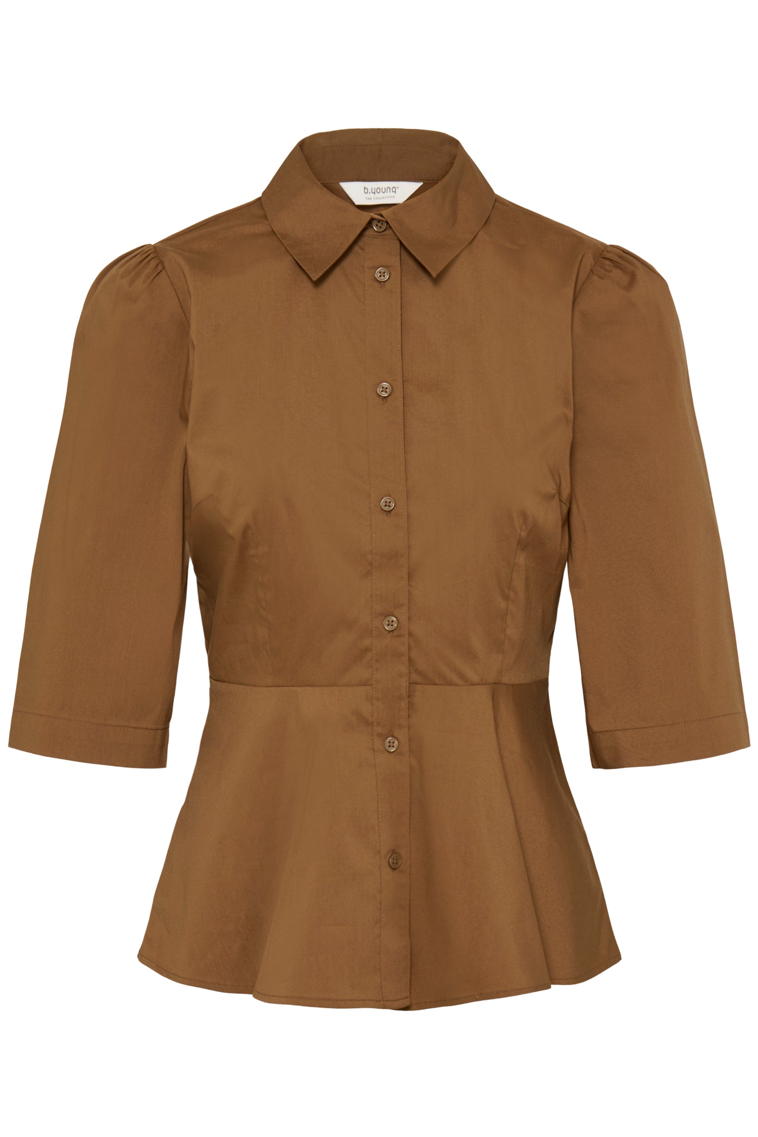 B.Young Issali Peplum Shirt