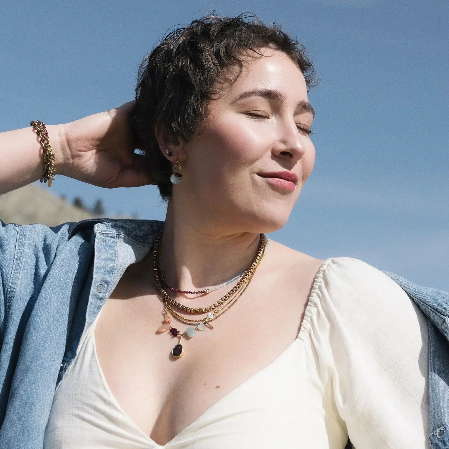 π¨π¦ Hailey Gerrits Cluster Earrings
