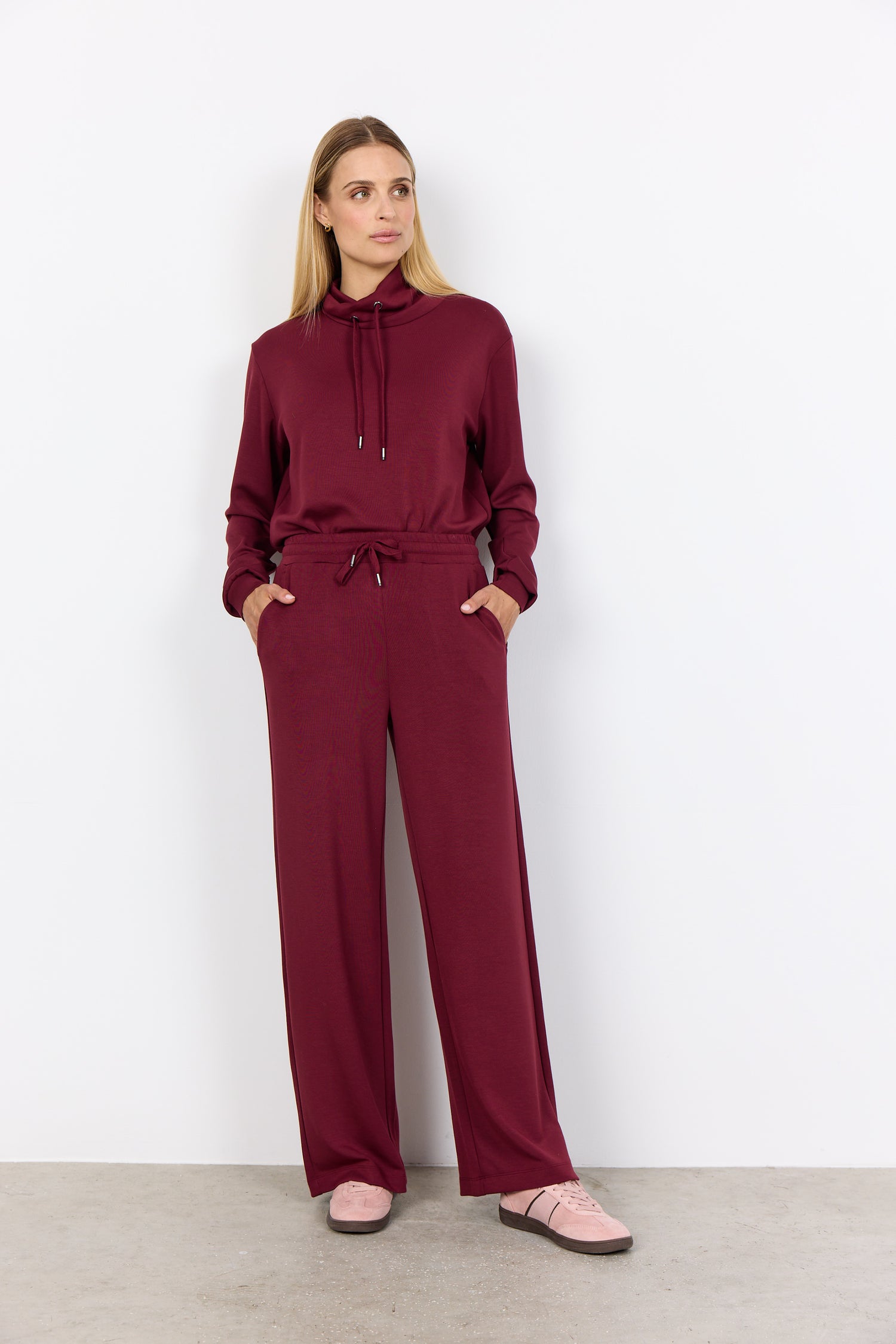 Soya Concept Banu Funnel Neck Sweatshirt