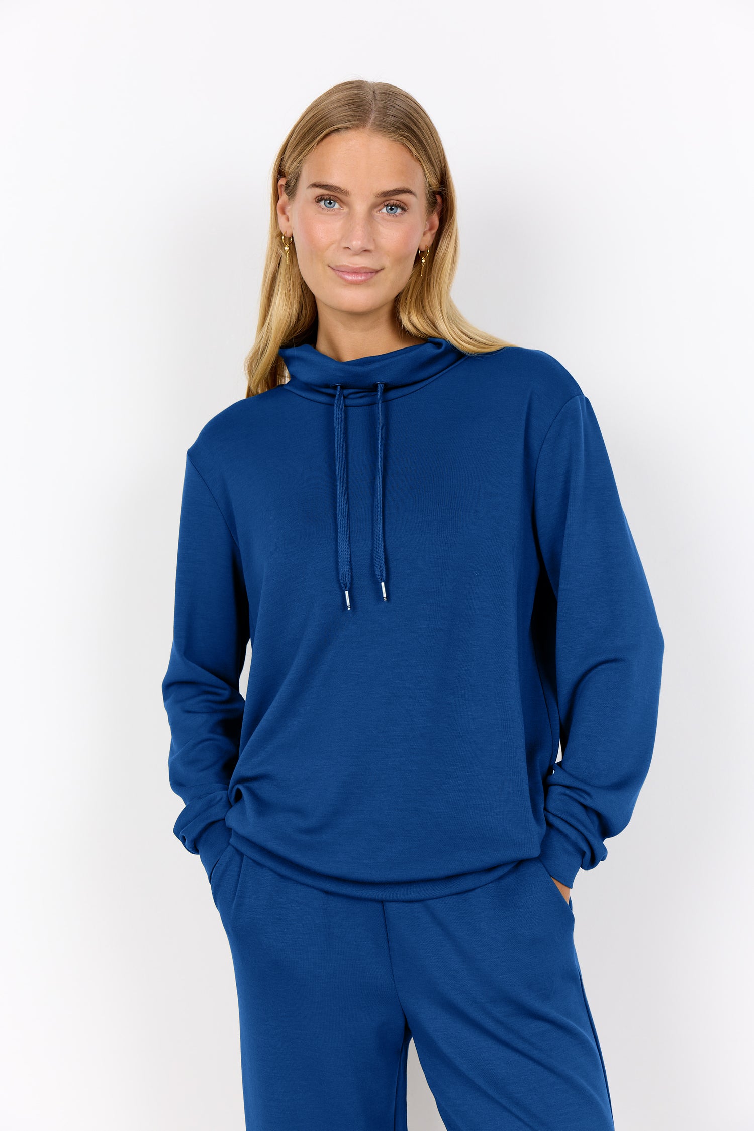 Soya Concept Banu Funnel Neck Sweatshirt