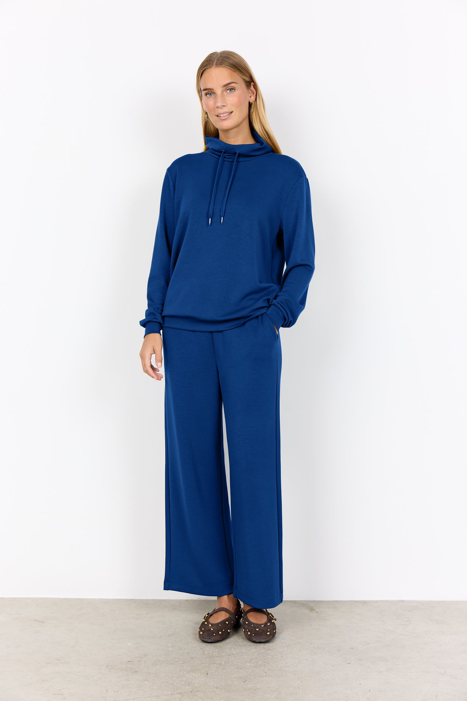 Soya Concept Banu Funnel Neck Sweatshirt