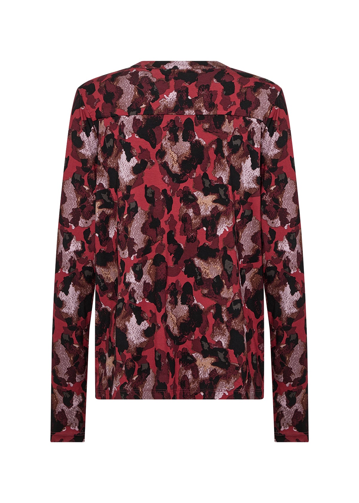 Soya Concept Marica Split Neck Lyocell Top