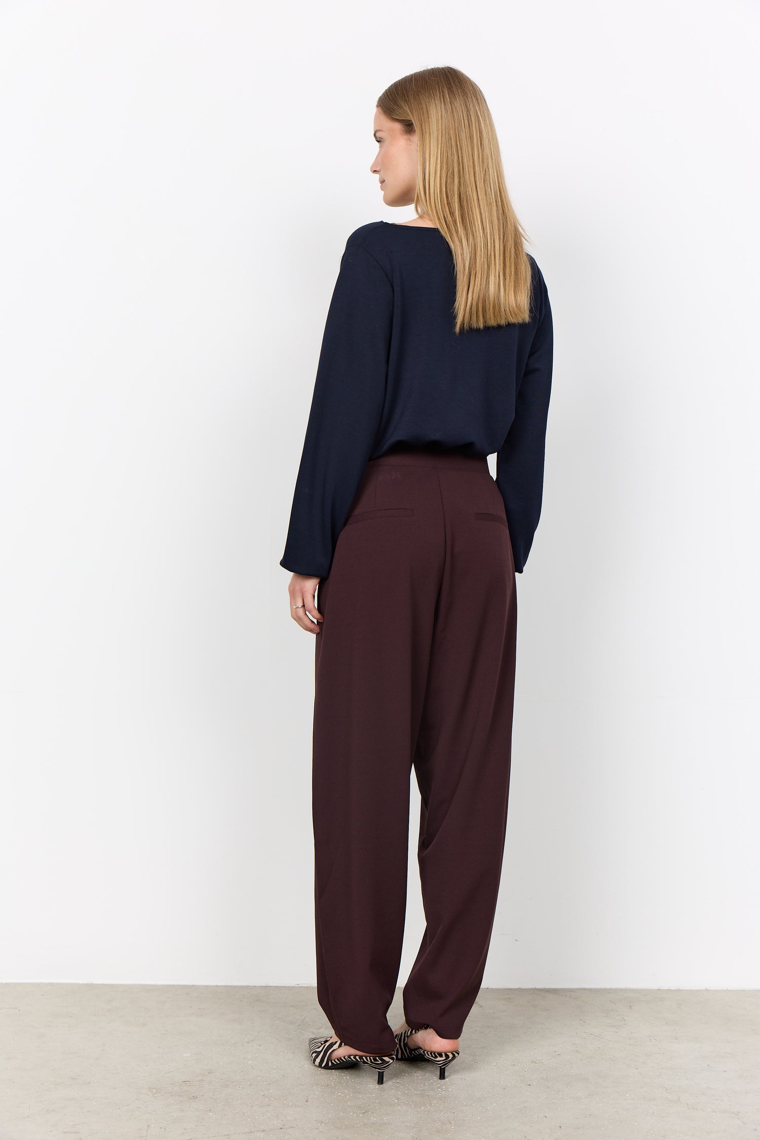 Soya Concept Banu Drape Neck Top