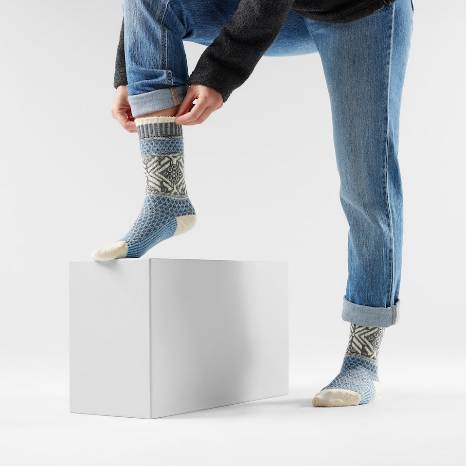 Smartwool Womens Everyday Popcorn Snowflake Full Cushion Crew