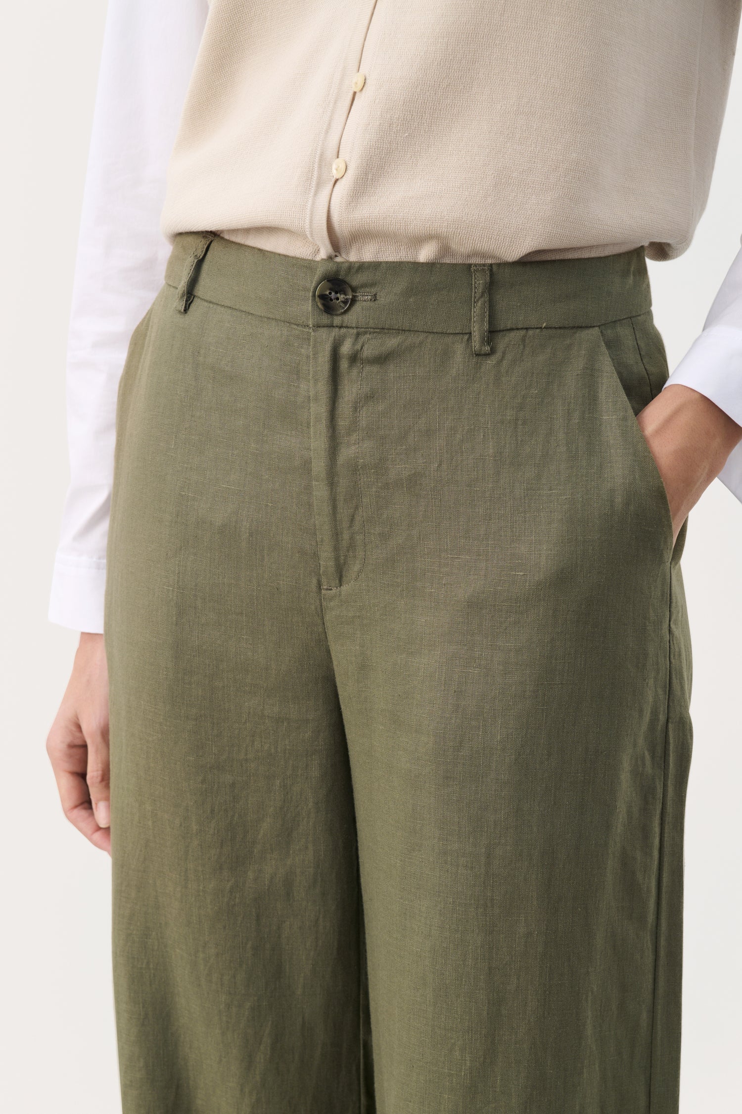 Part Two Ninnes Classic Linen Trouser