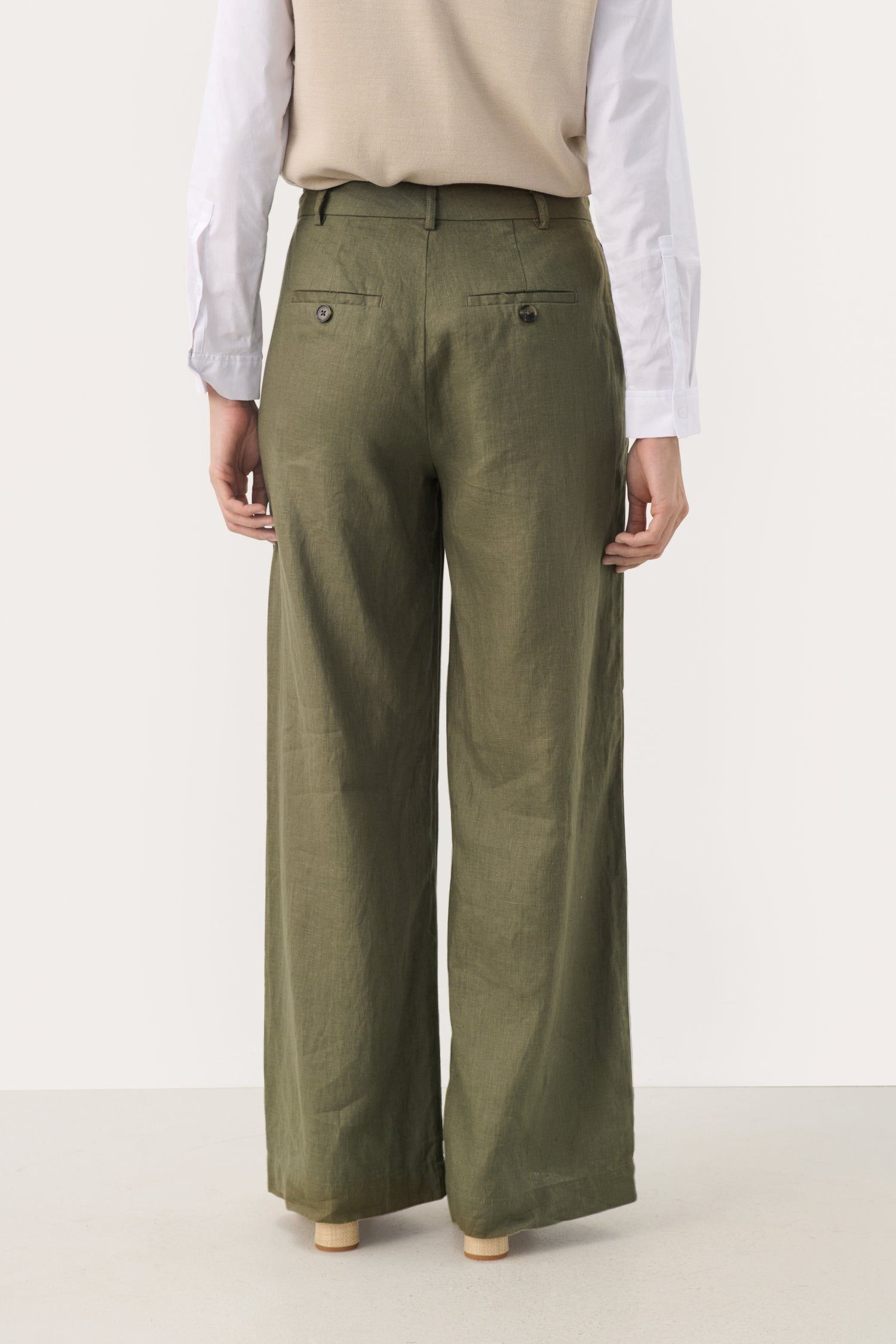 Part Two Ninnes Classic Linen Trouser