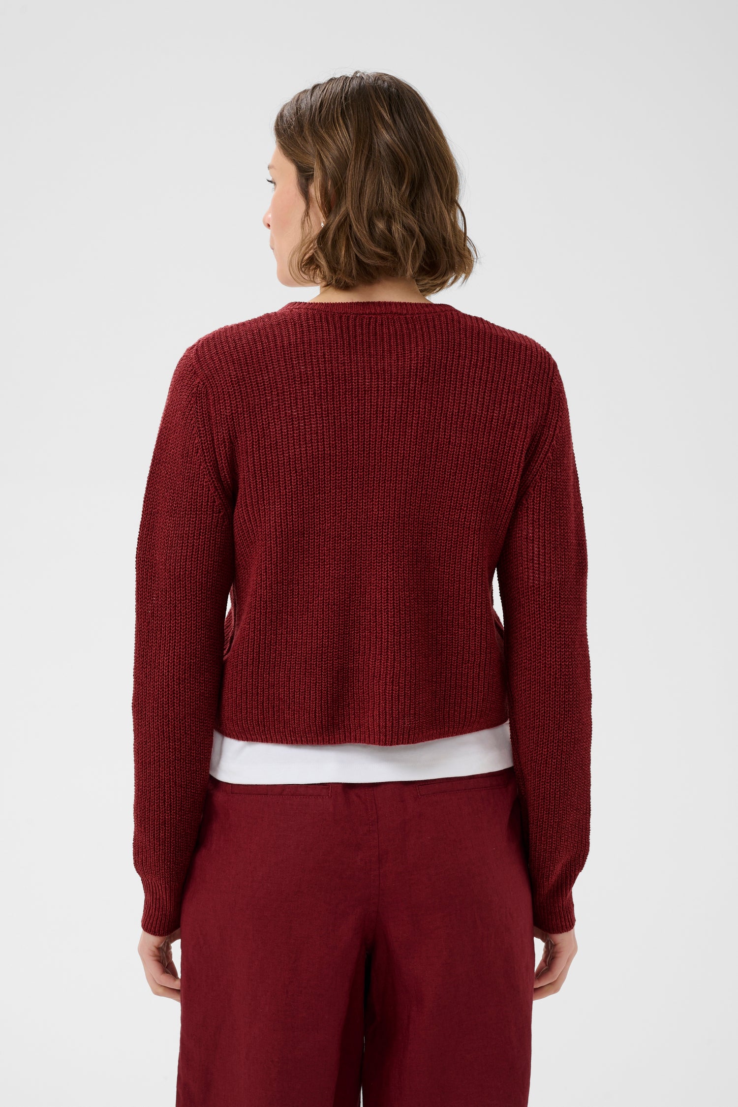 Part Two Gigia Linen Blend Cardigan