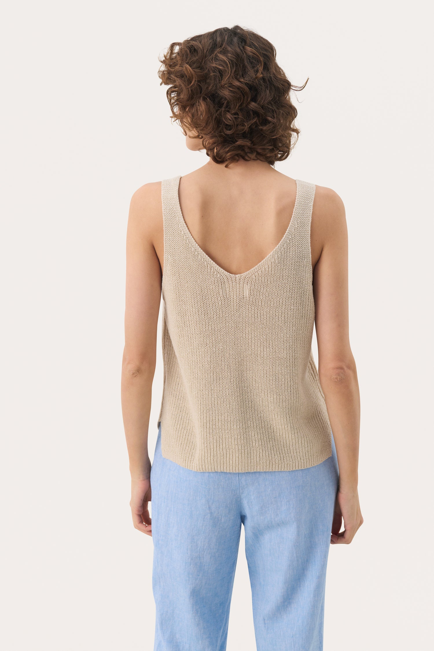 Part Two Rebecca Linen Blend Top