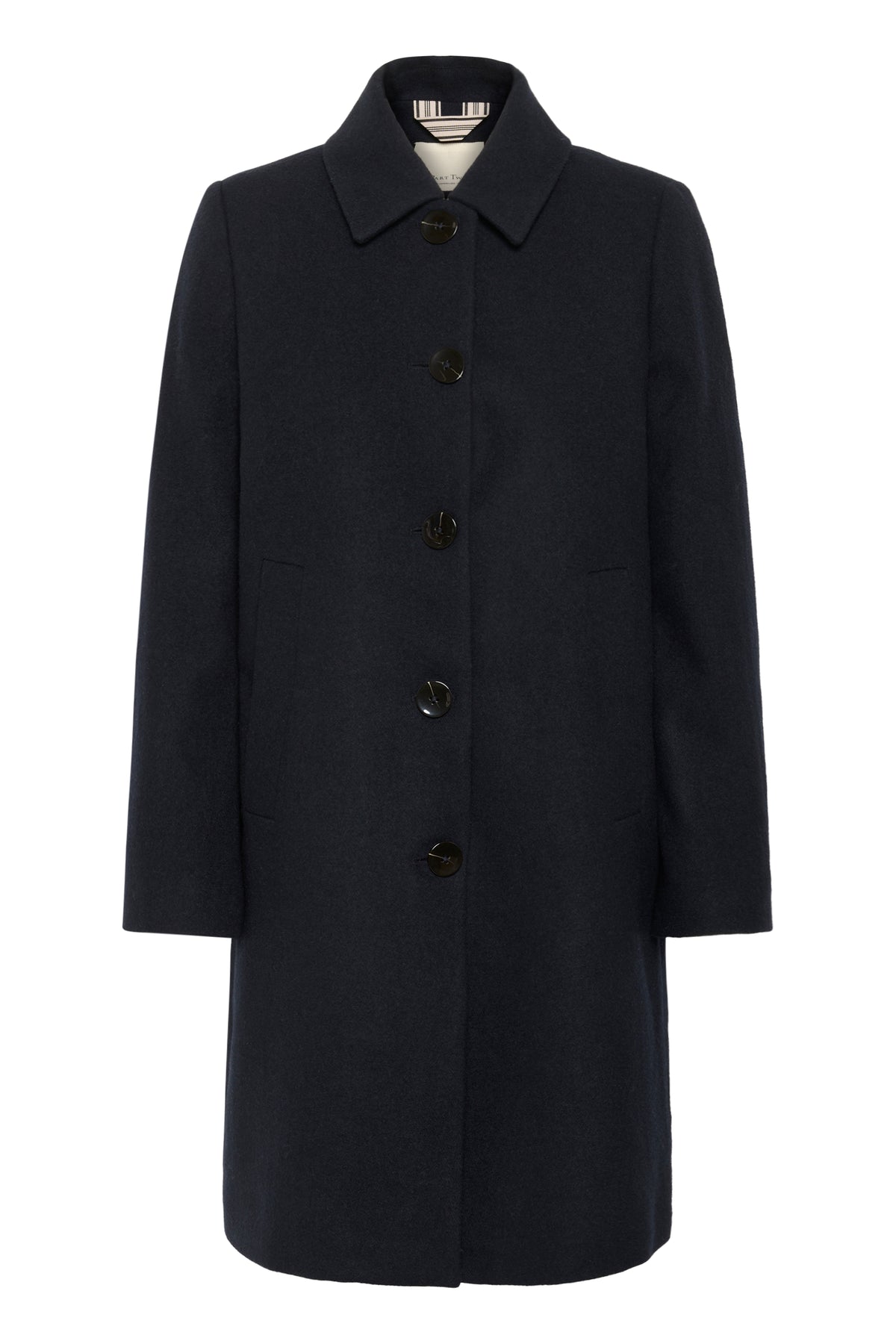 Part Two Kamillas Coat (Dark Navy)