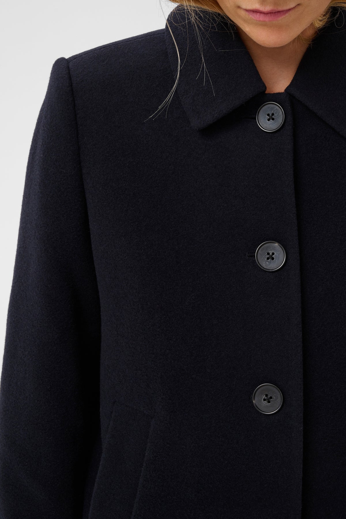 Part Two Kamillas Coat (Dark Navy)