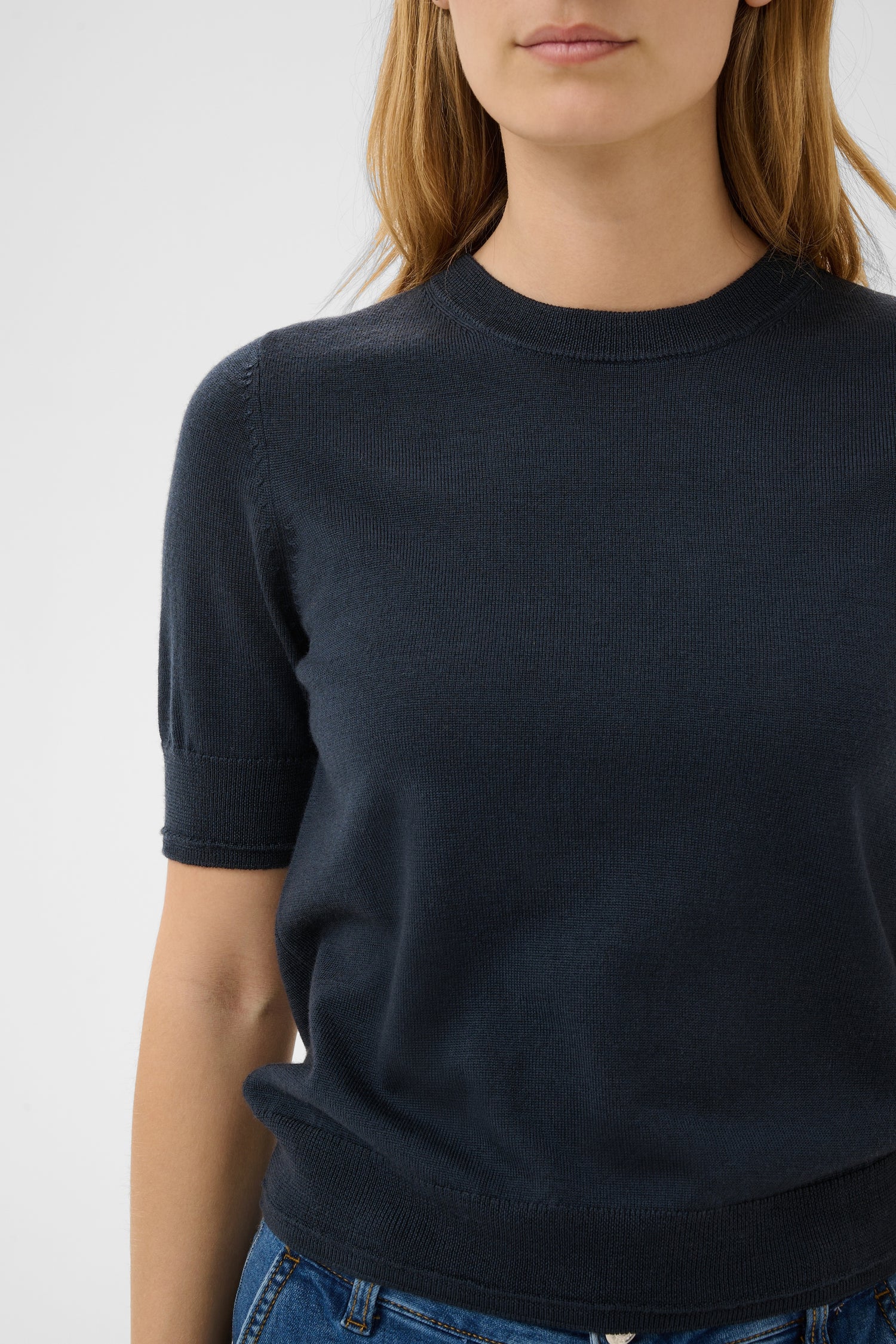 Part Two Natanya Sweater (Dark Navy)