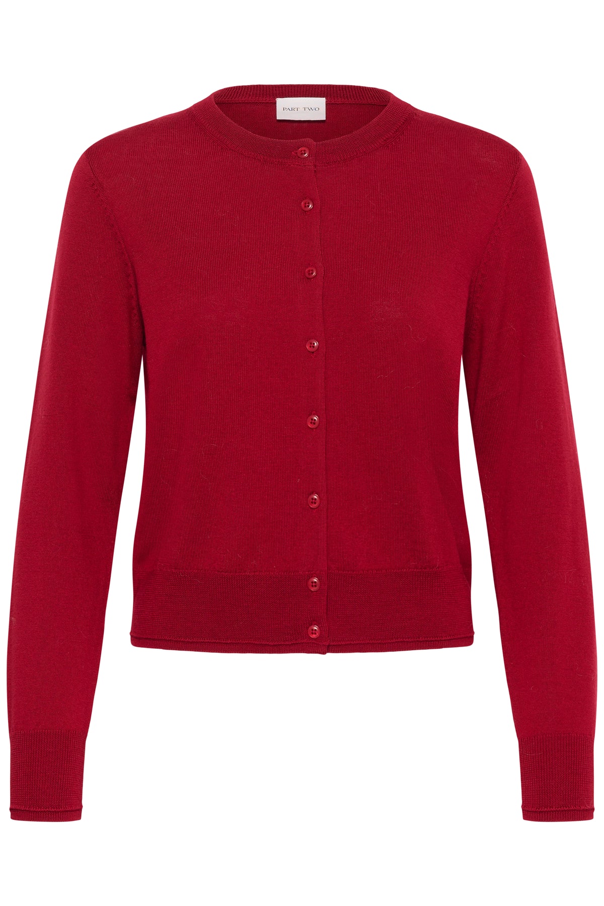 Part Two Noelani Cardigan (Biking Red)