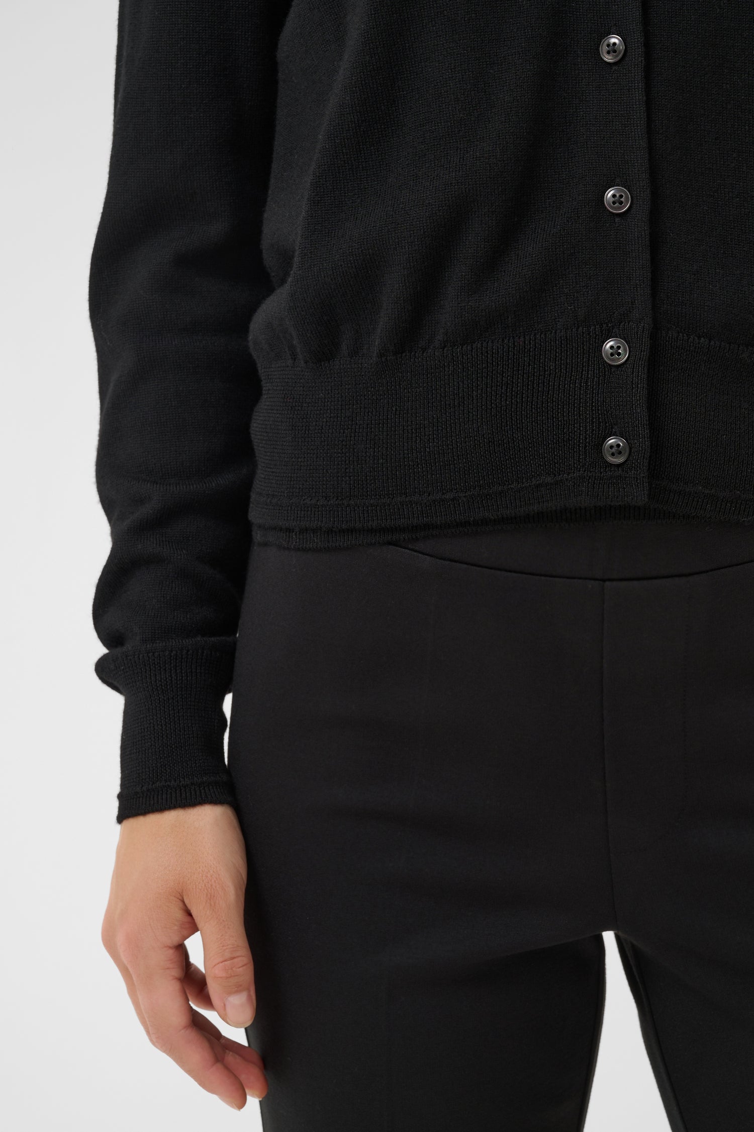 Part Two Noelani Cardigan (Black)
