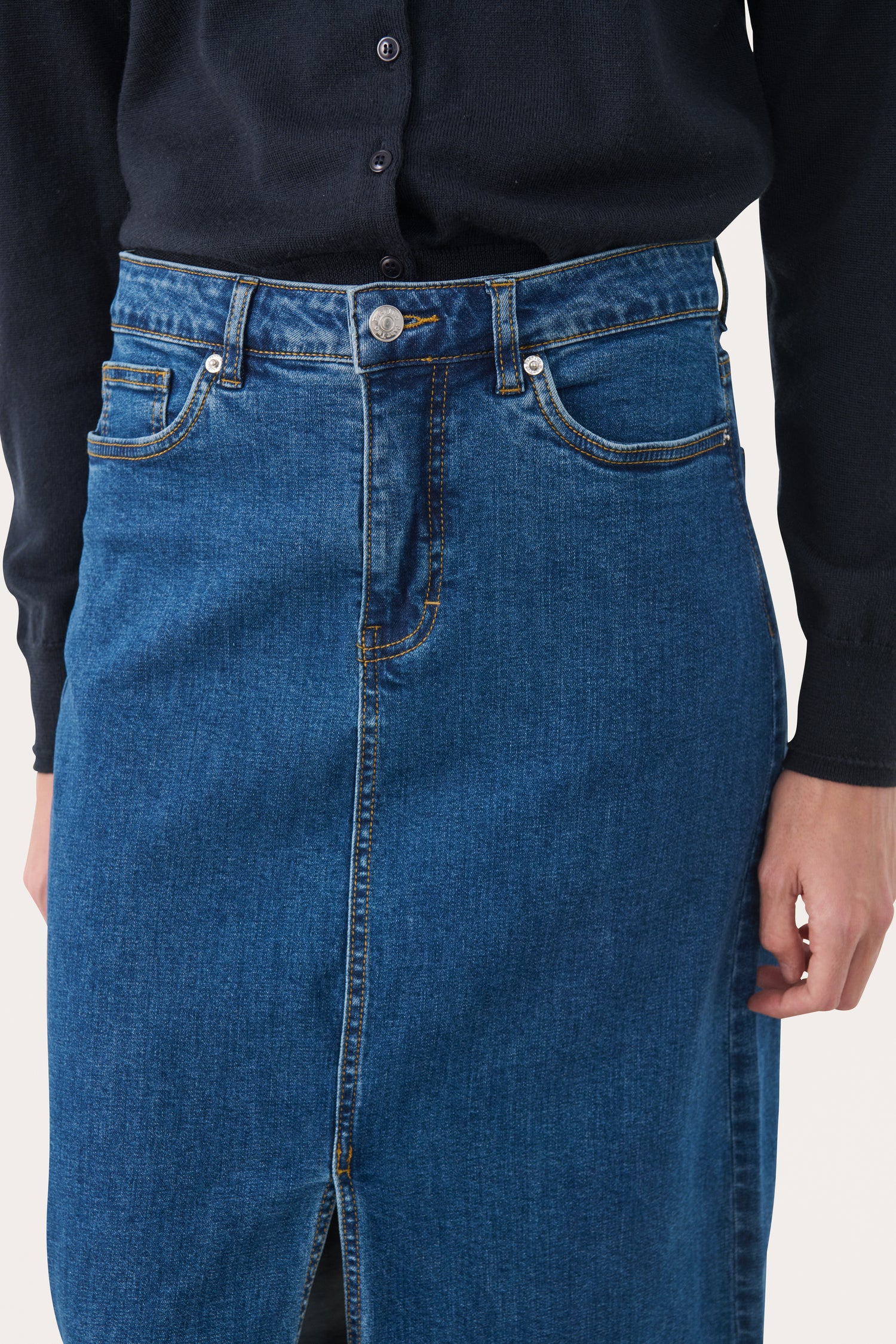 Part Two Dillin Denim Skirt
