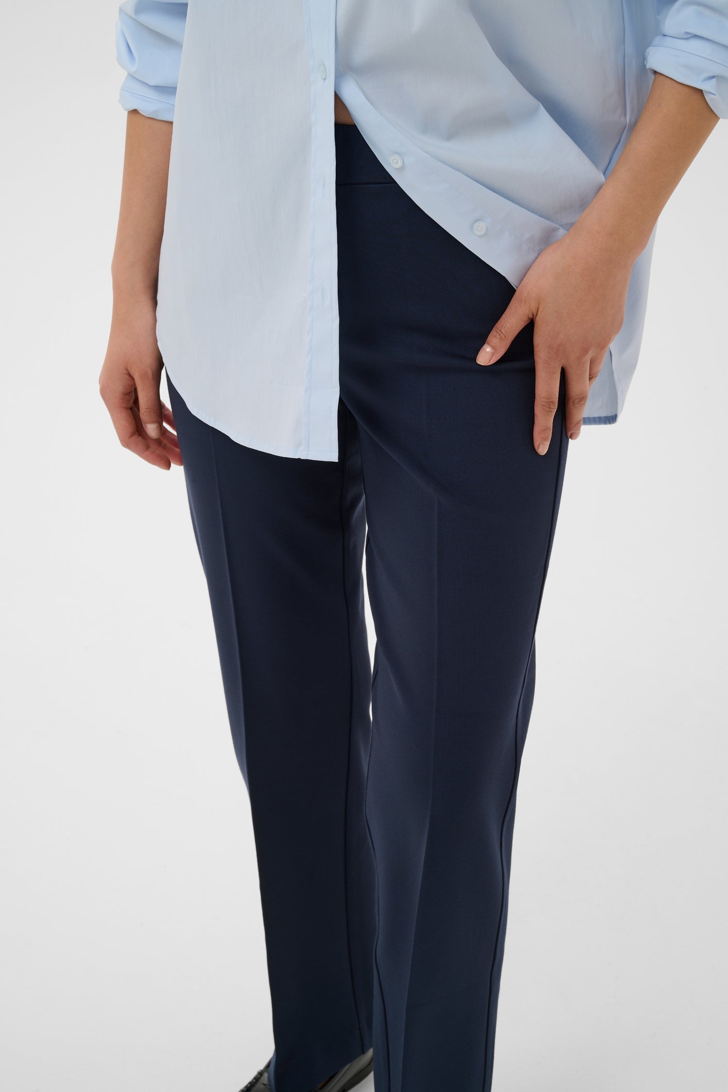 Part Two Ponta Pants (Dark Navy)