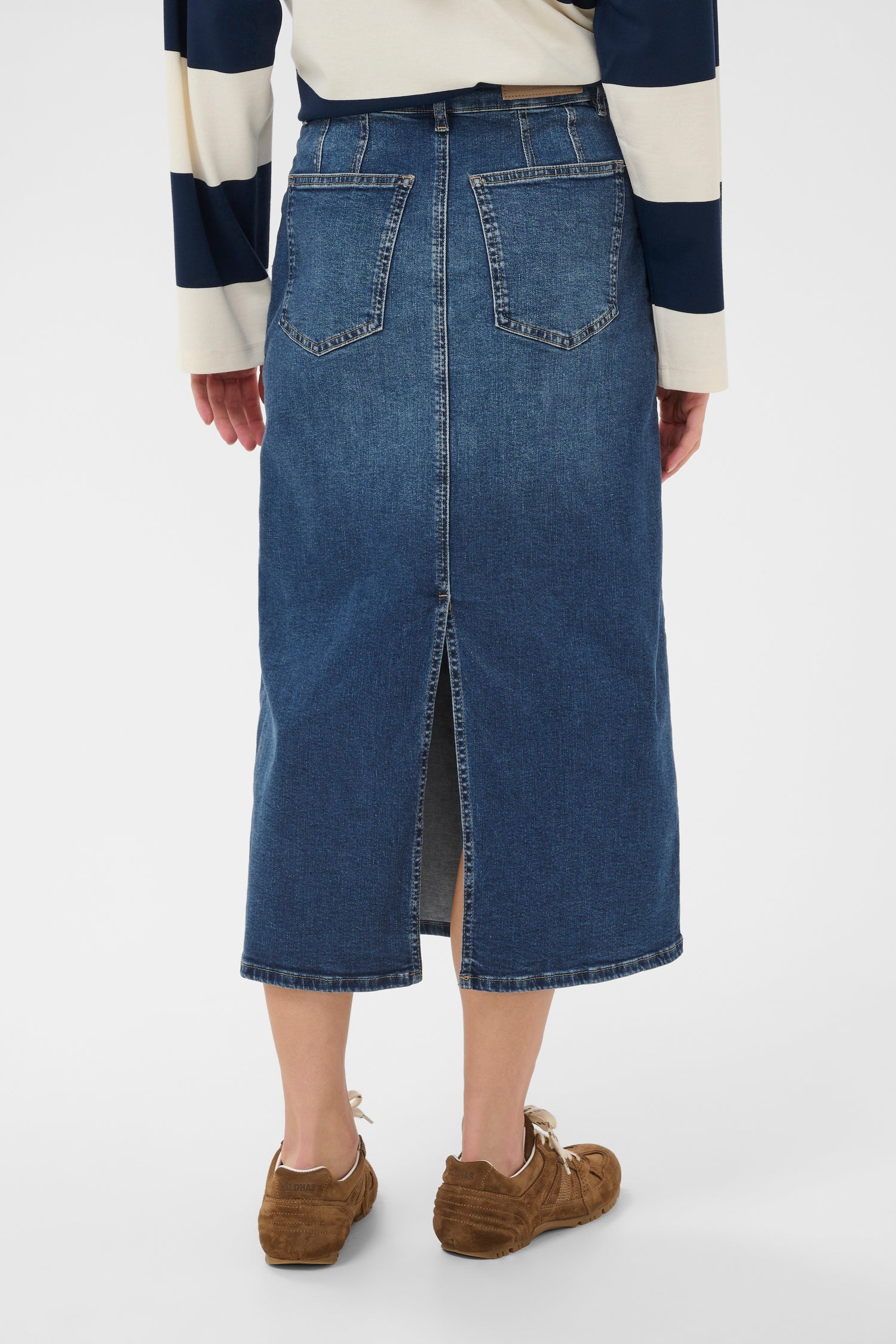 Part Two Aiya Denim Skirt