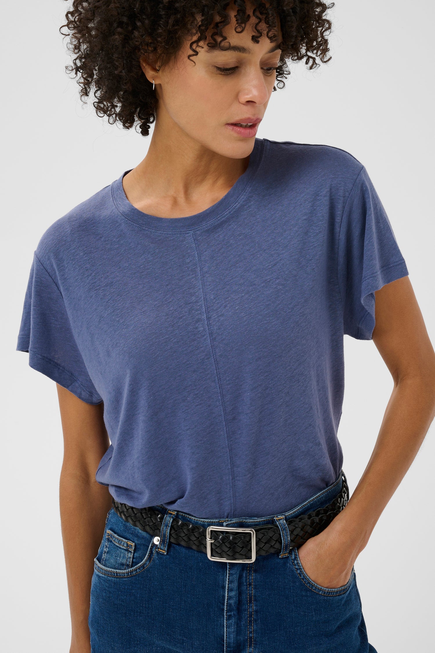 Part Two Anemona Linen Blend T-Shirt