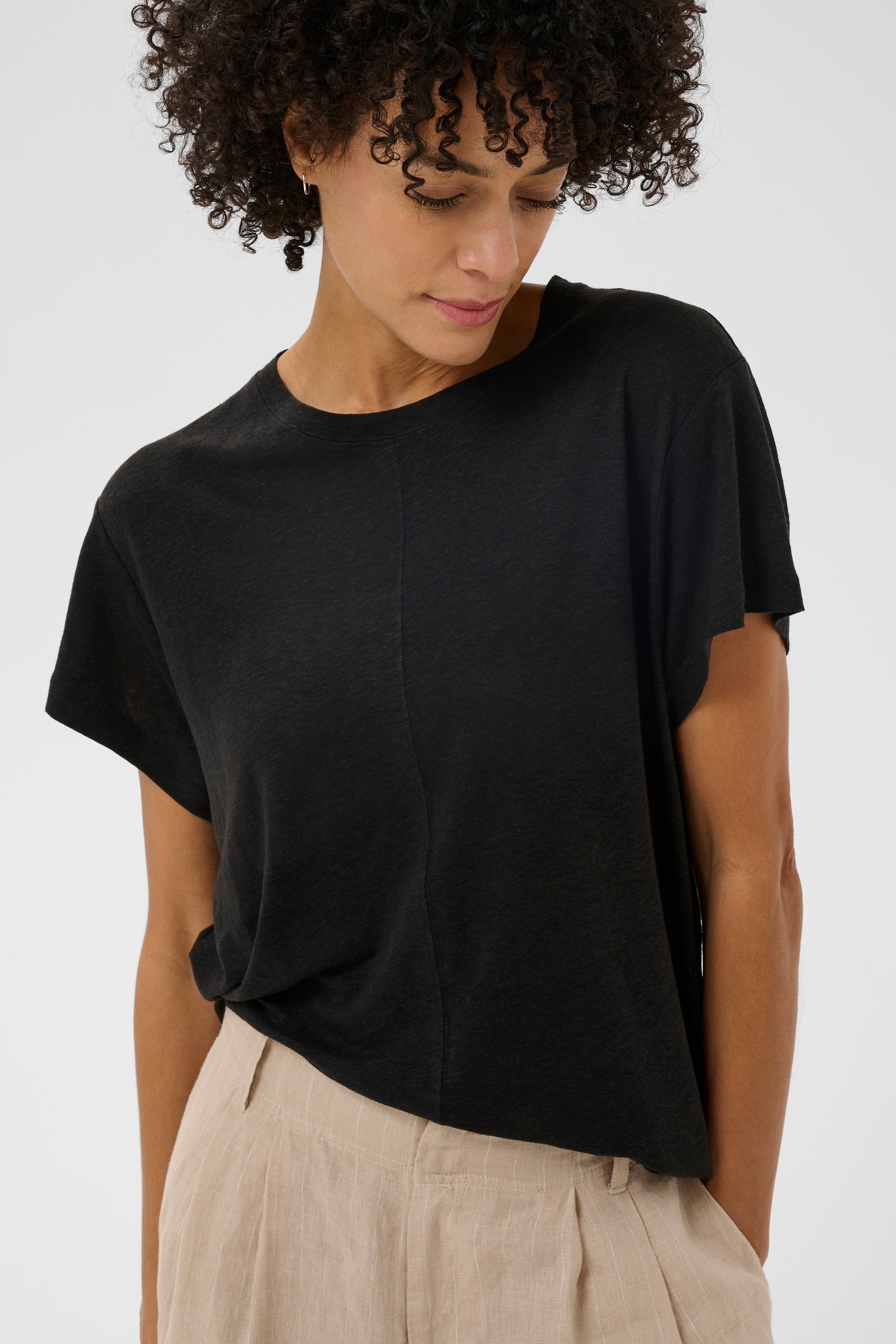 Part Two Anemona Linen Blend T-Shirt