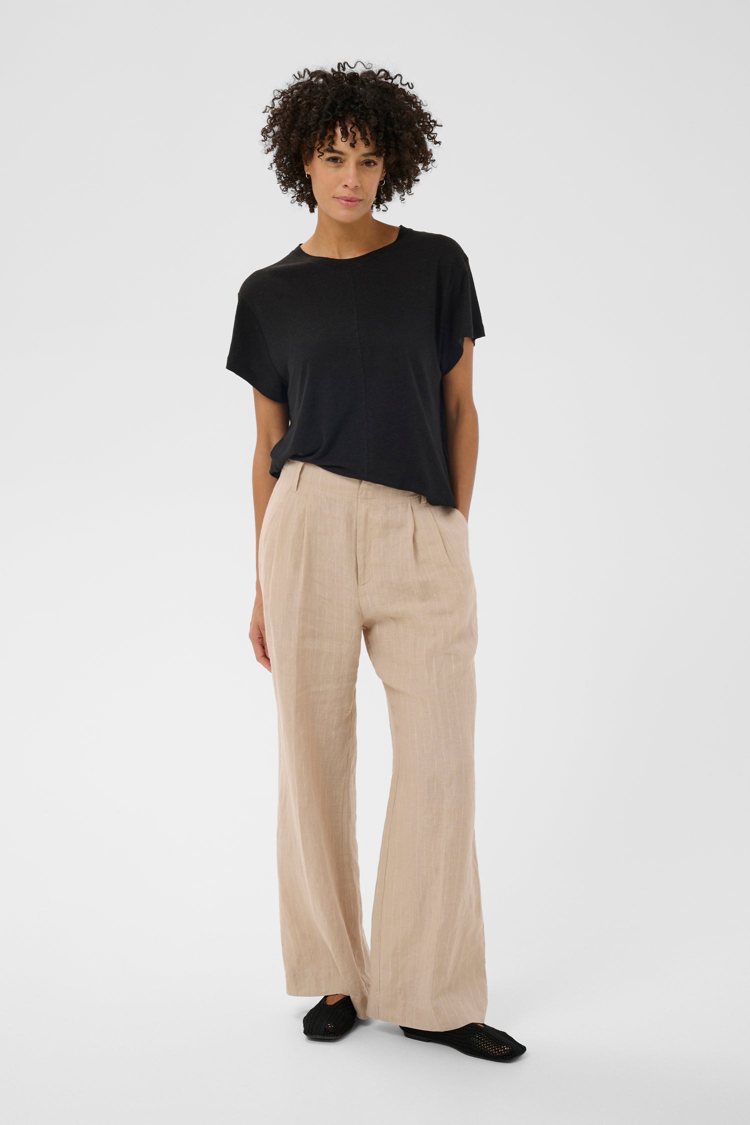 Part Two Anemona Linen Blend T-Shirt