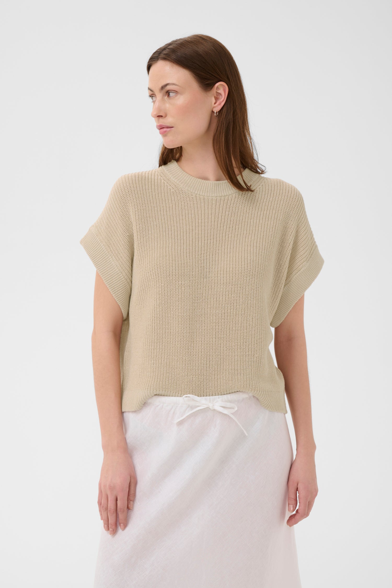 Part Two Belisia Linen Blend Pullover