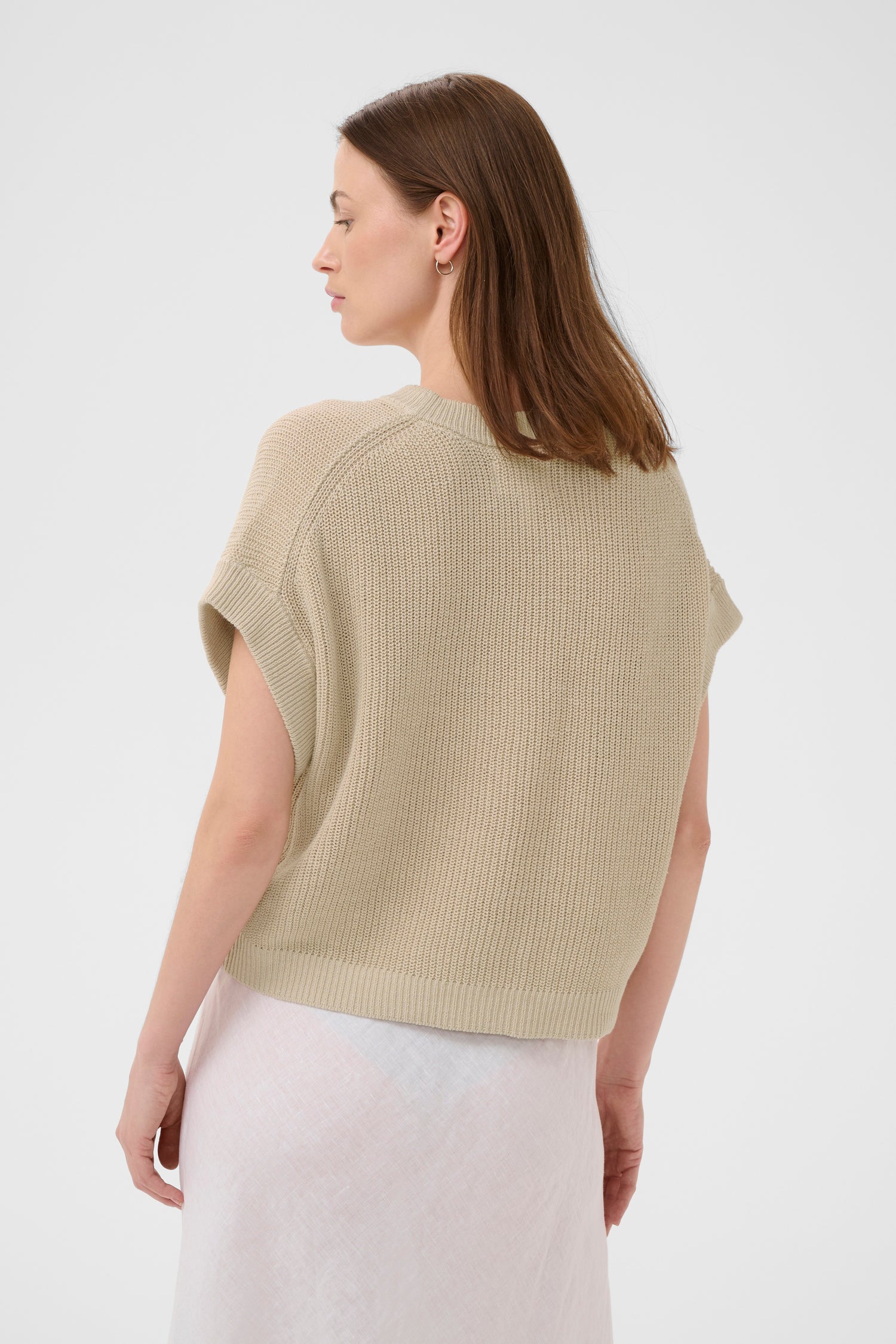 Part Two Belisia Linen Blend Pullover