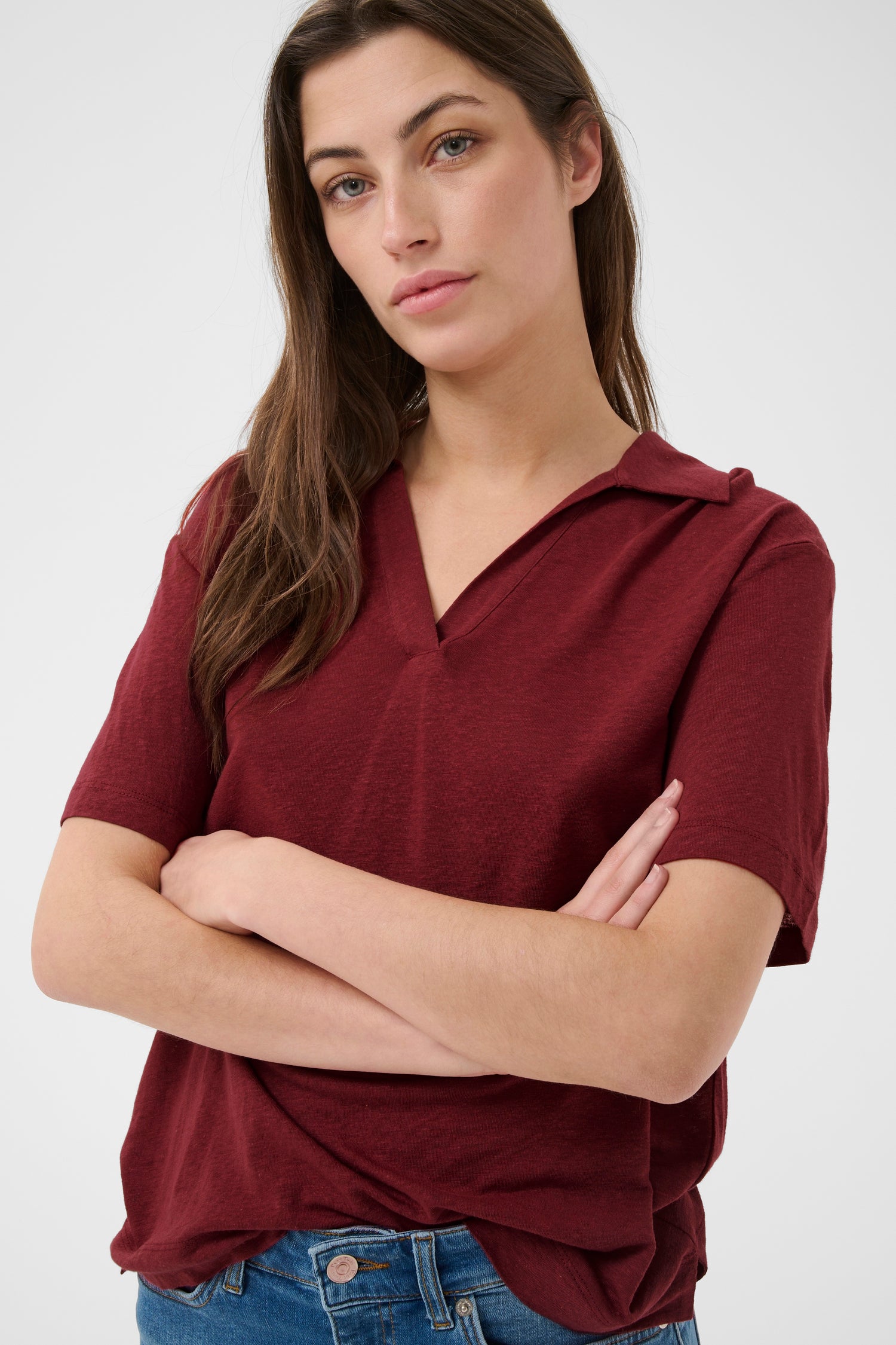 Part Two Berlina Linen Blend T-Shirt