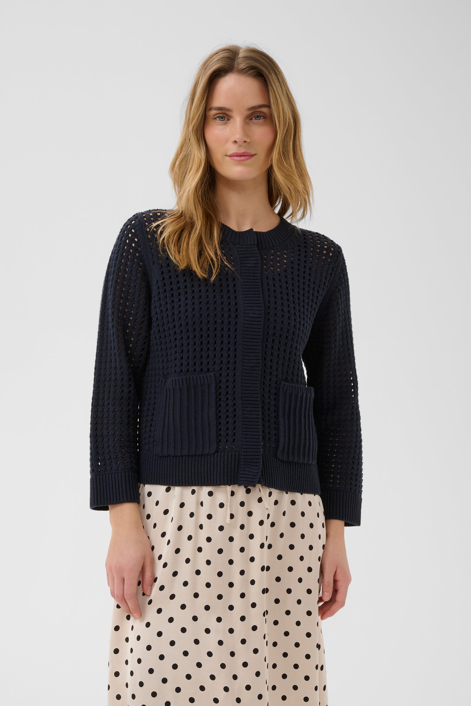Part Two Denize Cotton Blend Cardigan