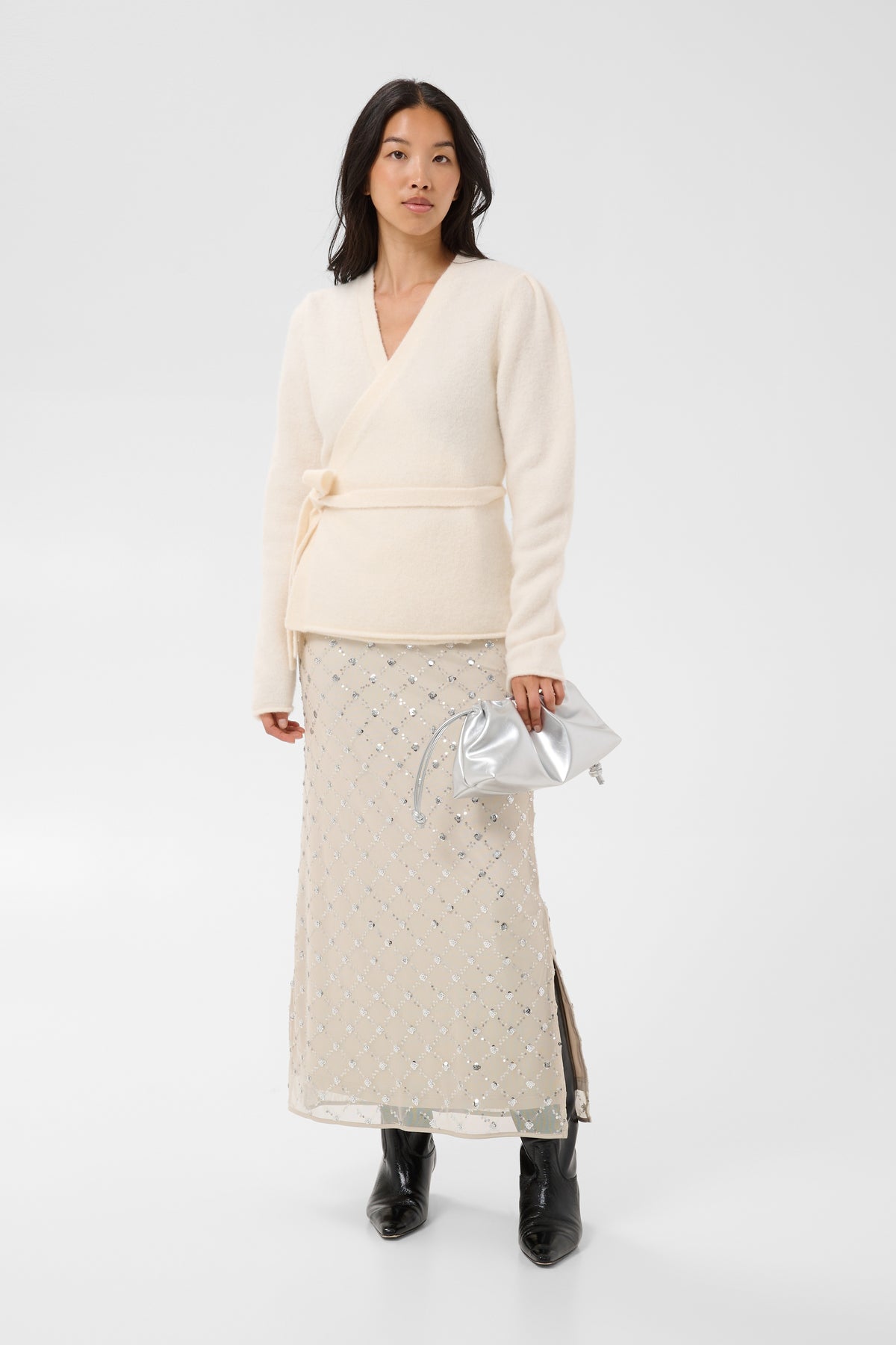 Part Two Dumitra Wrap Cardigan