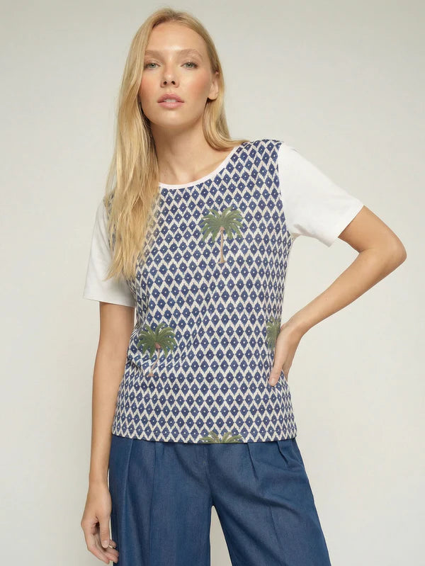 Vilagallo Palm Tree T-Shirt
