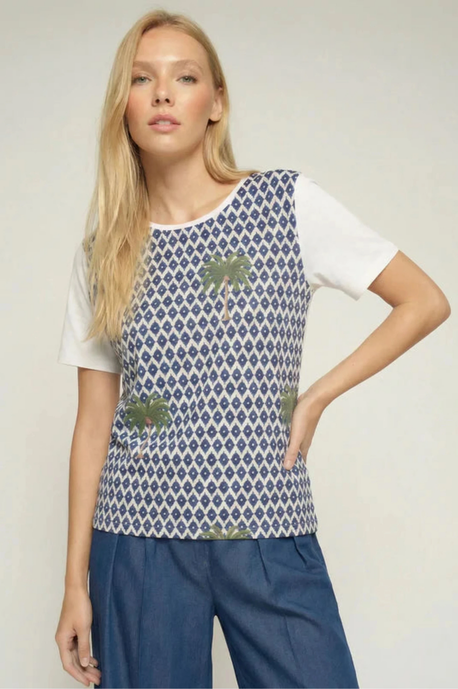 Vilagallo Palm Tree T-Shirt