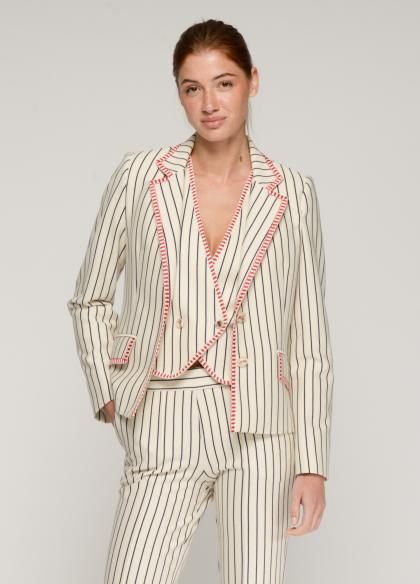 Vilagallo Pin Stripe Blazer