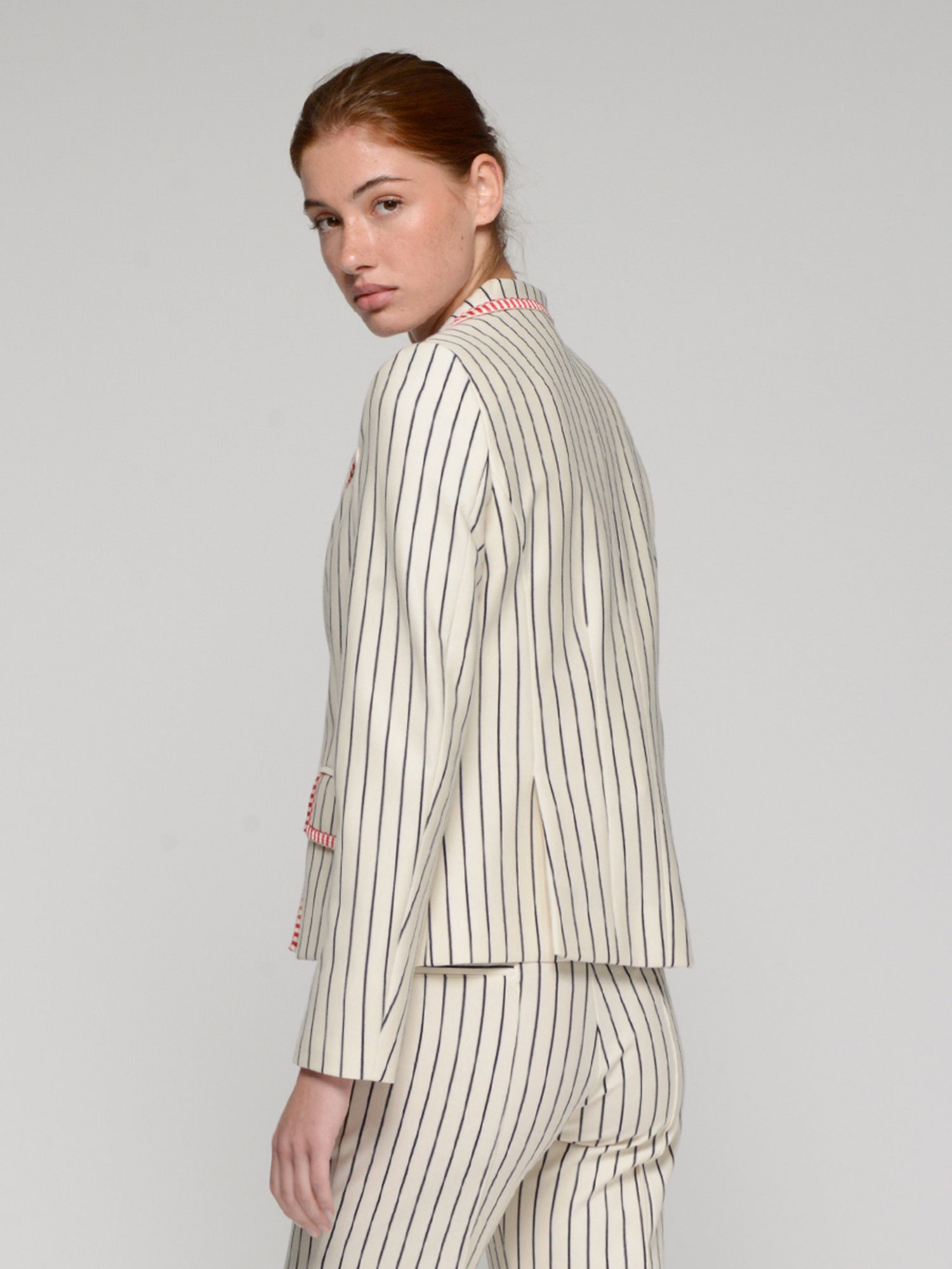 Vilagallo Pin Stripe Blazer