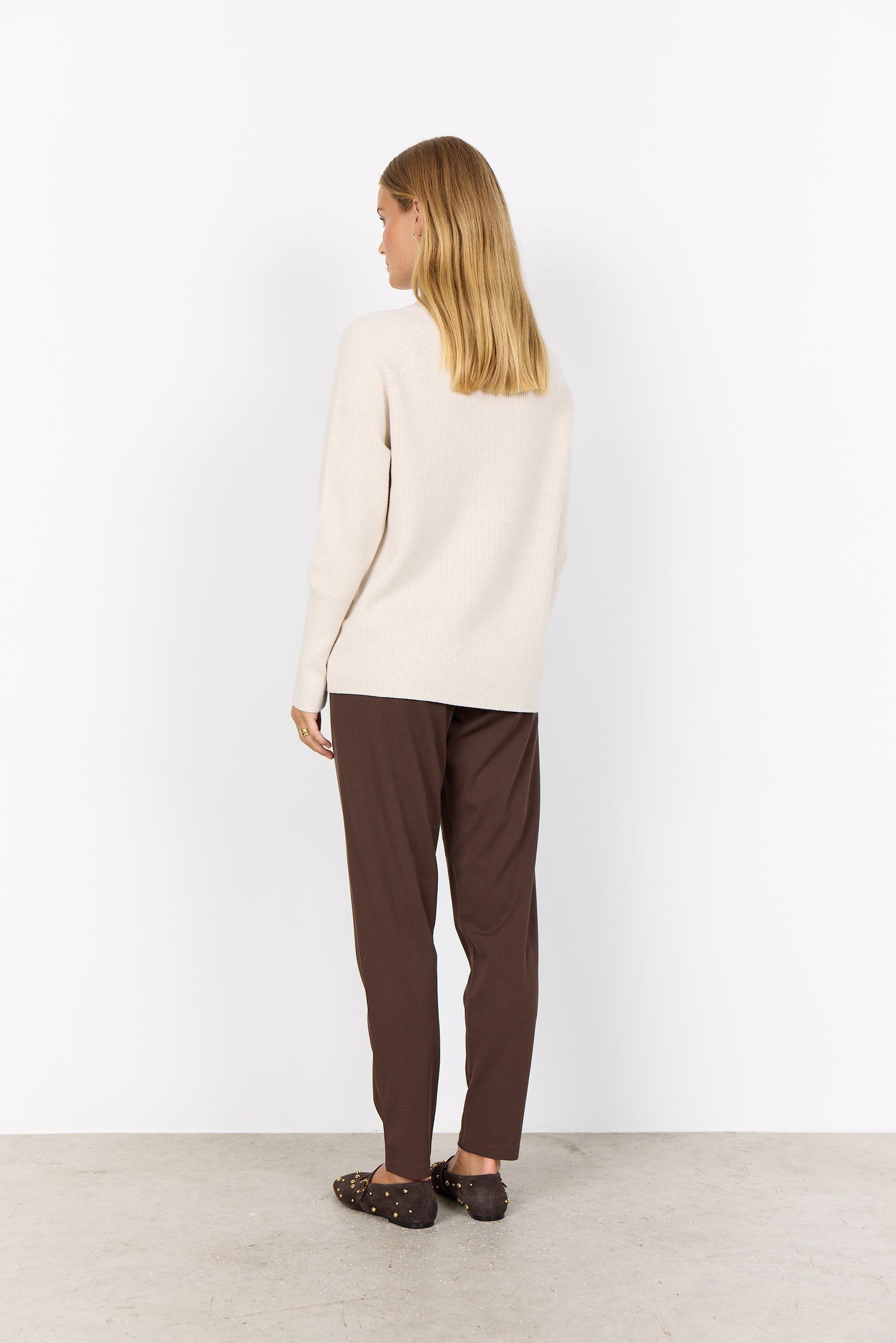 Soya Concept Kanita Mock Neck Sweater