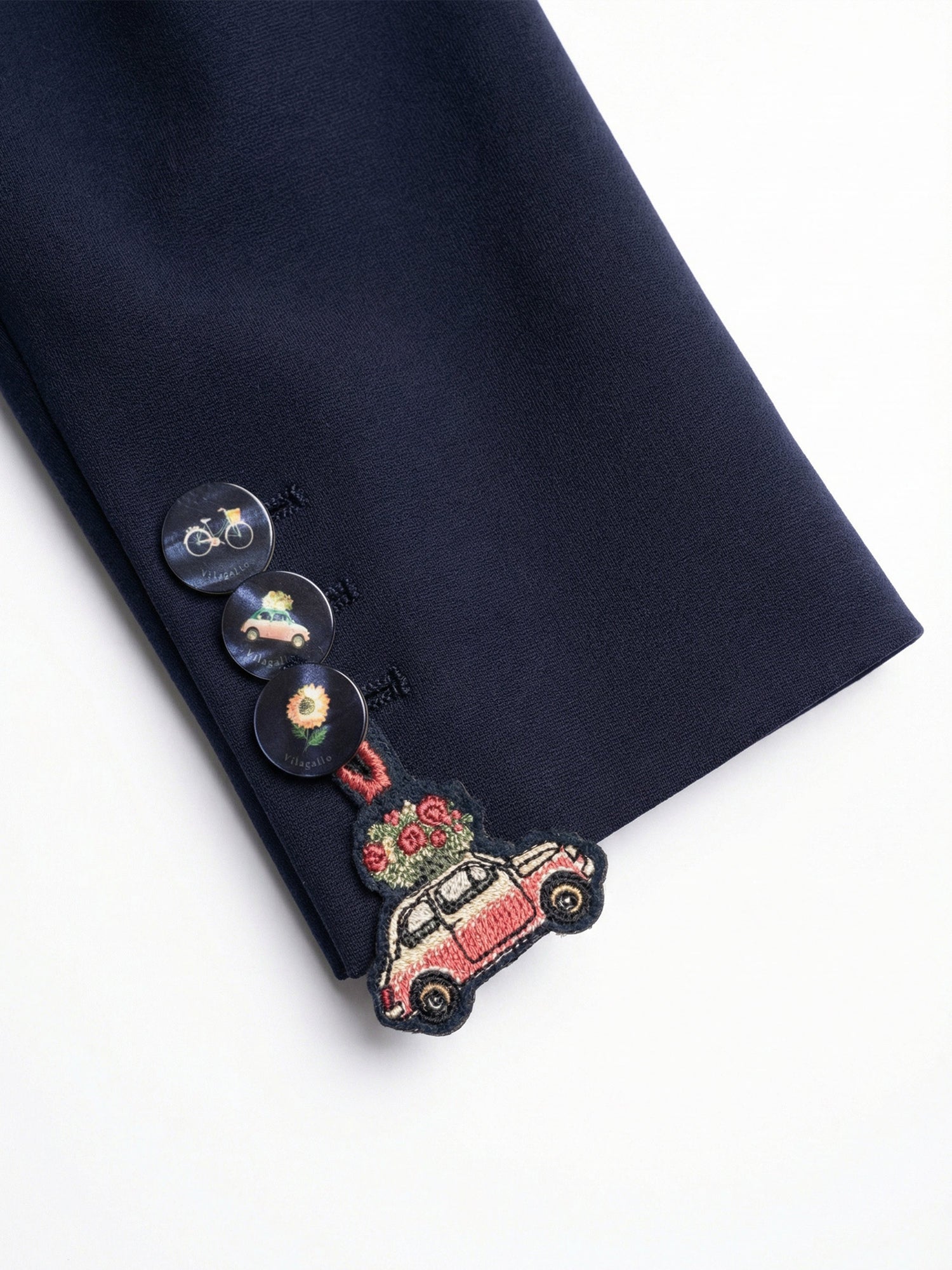 Vilagallo Button Blazer