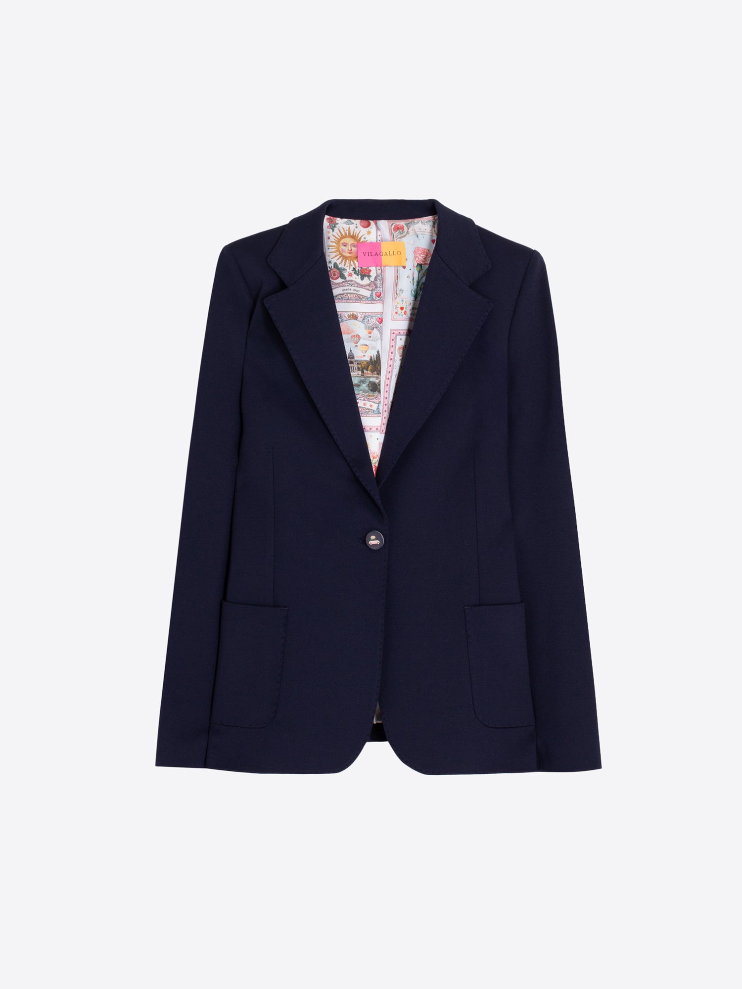 Vilagallo Button Blazer