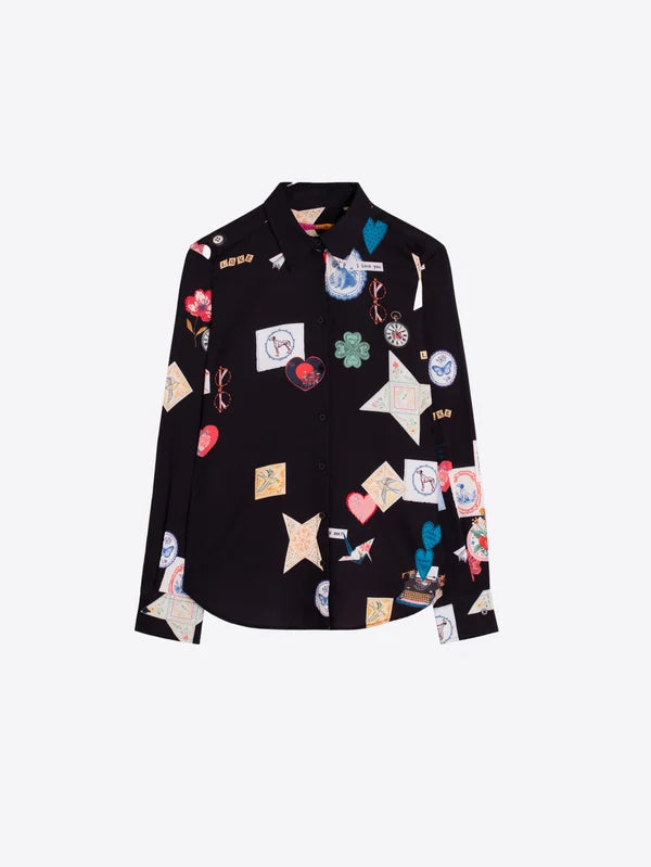Vilagallo Love Memorabilia Blouse