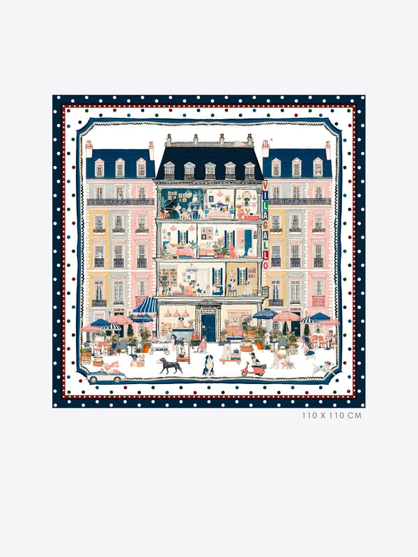 Vilagallo Silk Hotel Scarf