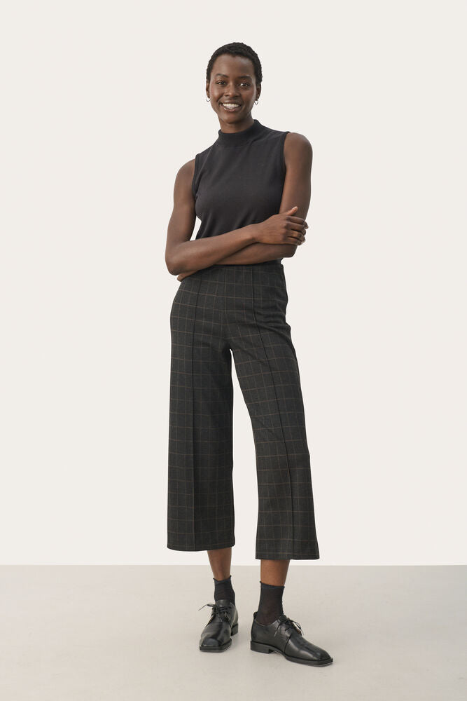 Part Two Ilisan Pants (Grey Check)