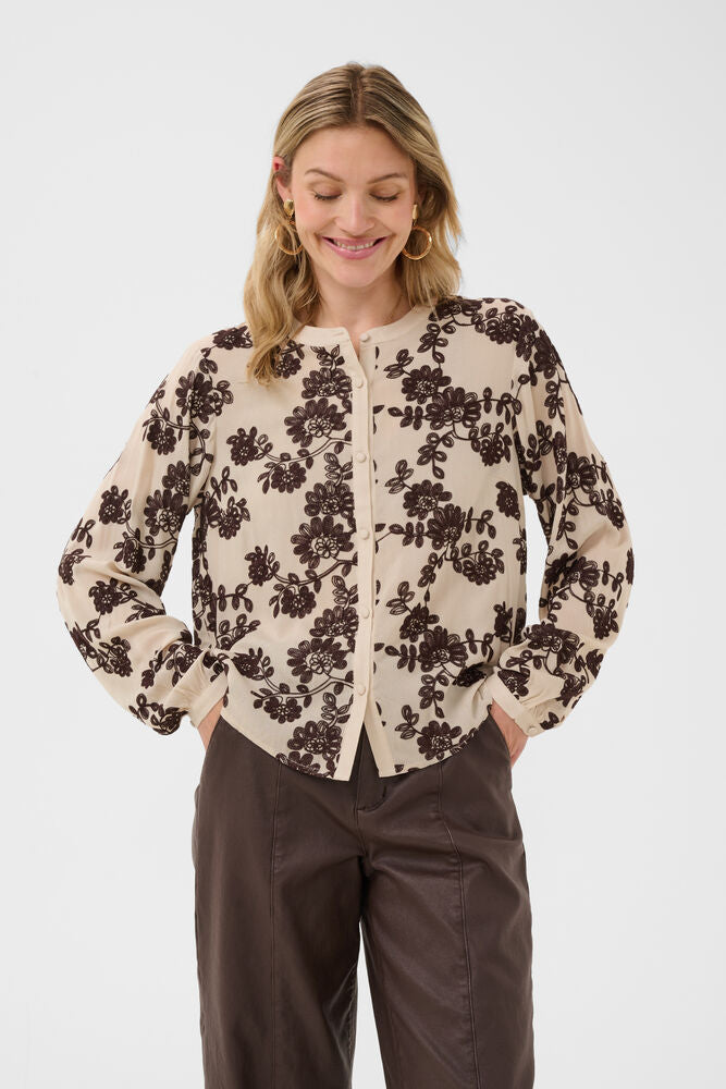 Cream Ruby Blouse